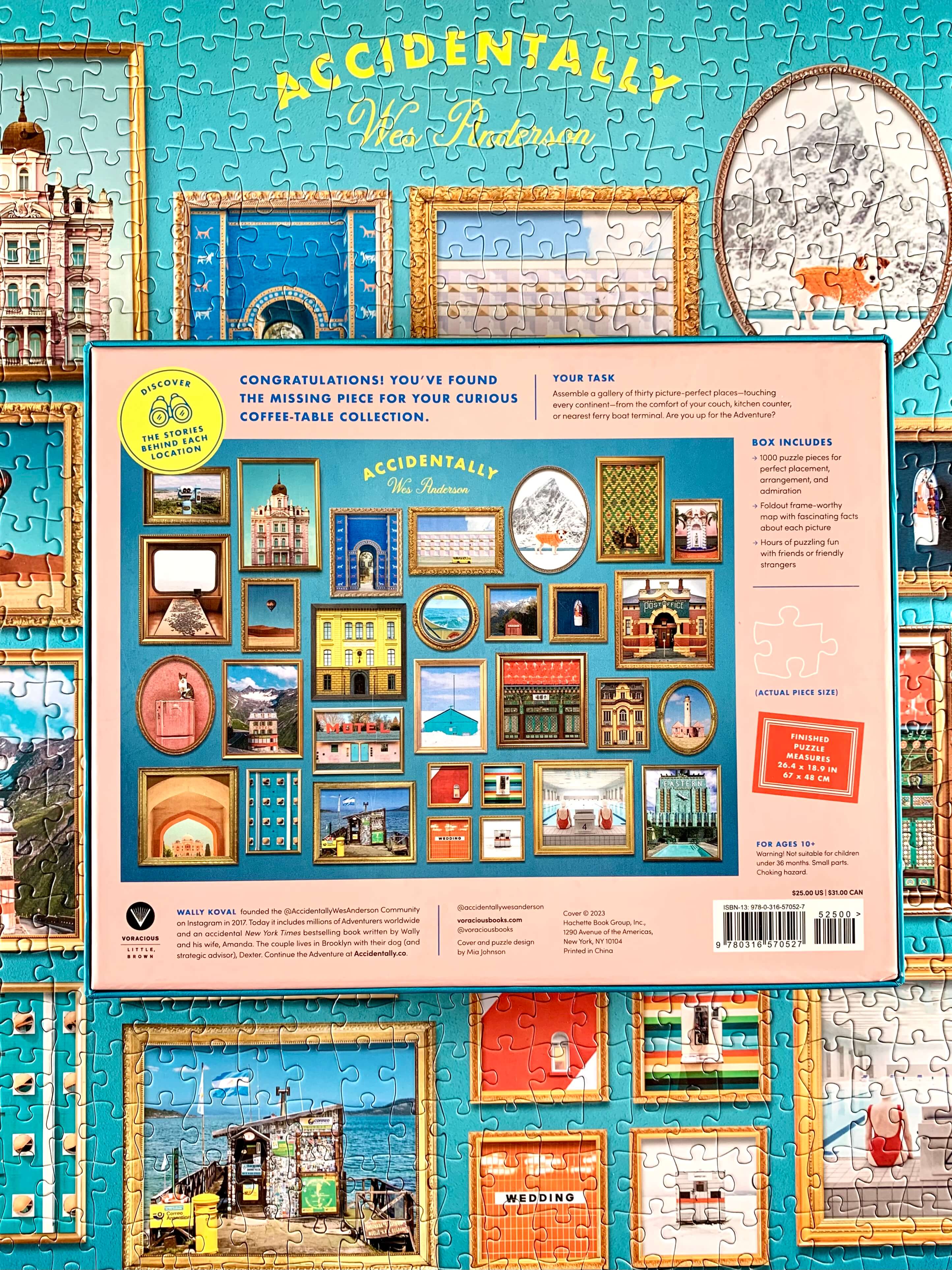 Accidentally Wes Anderson | The Puzzle | 1000pcs | Pre-order - Lifestory