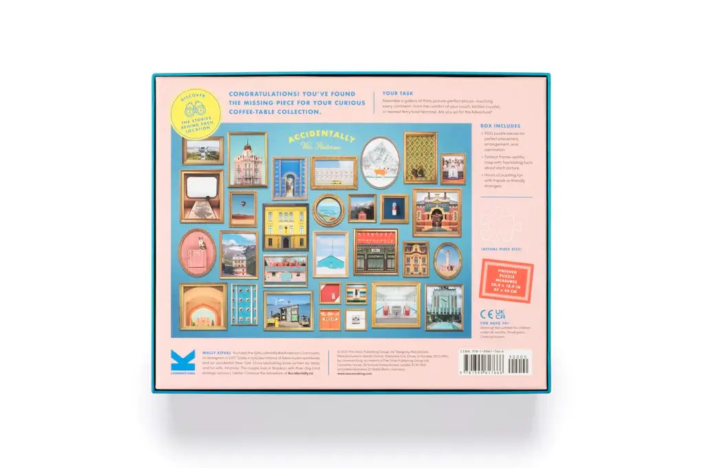 Accidentally Wes Anderson | The Puzzle | 1000pcs | Pre-order - Lifestory