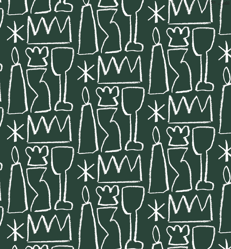 Green Christmas Gift Wrapping Paper - Folded | by Kinshipped x AEAND - Lifestory