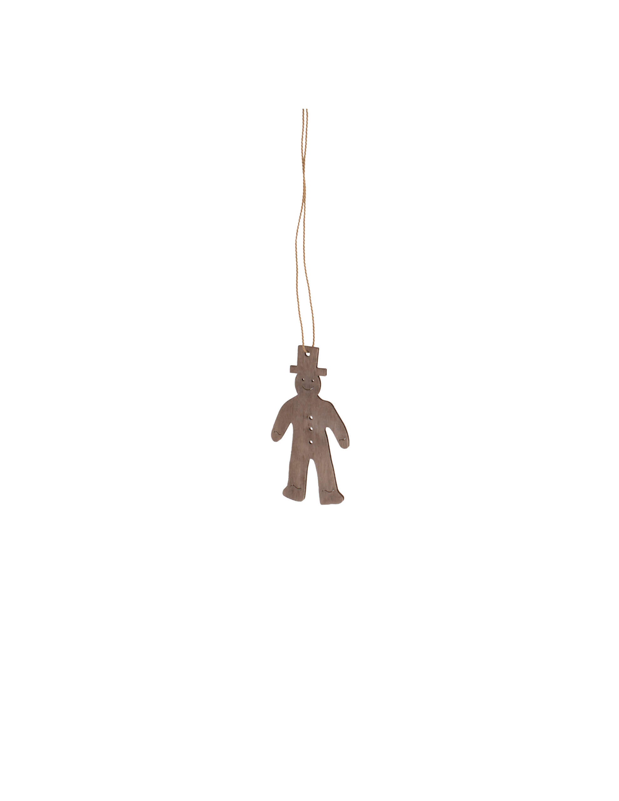 Alfred Gingerbread Decoration | Beige | by Storefactory - Lifestory