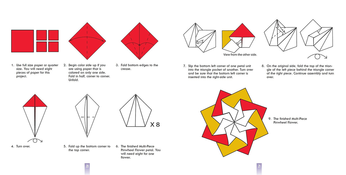 Amazing Origami Kit -  Origami Paper & Book