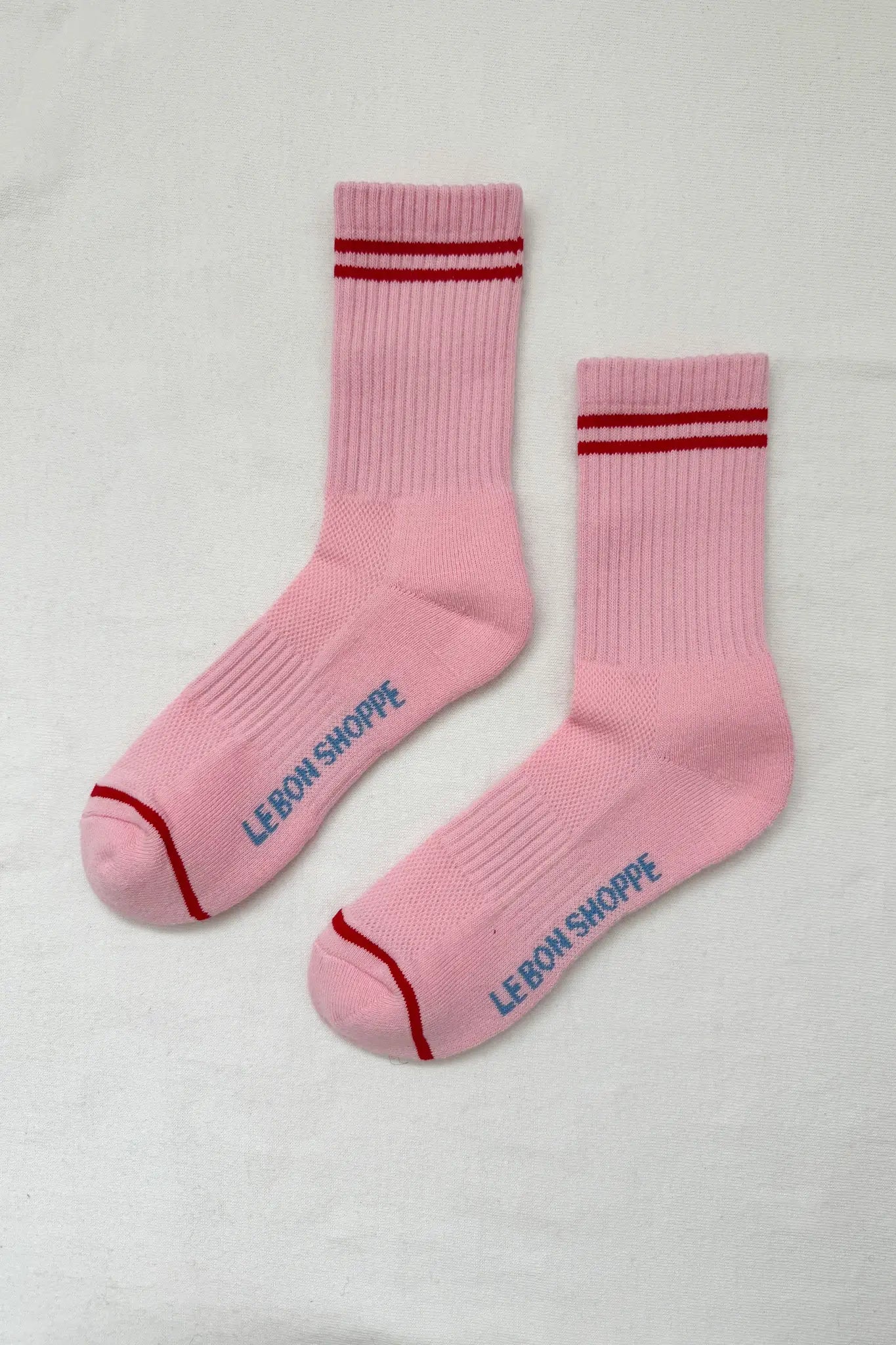 Boyfriend Socks | Amour Pink | by Le Bon Shoppe - Lifestory