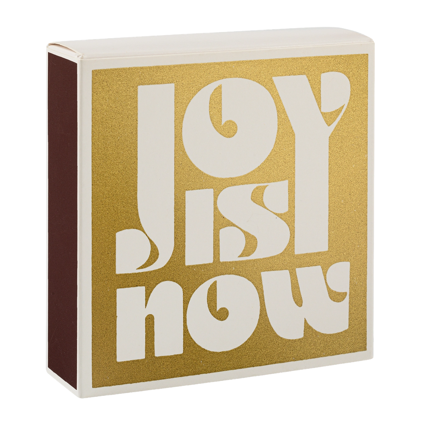 Long Matches - Square Box | Joy Is Now - Gold | by Archivist