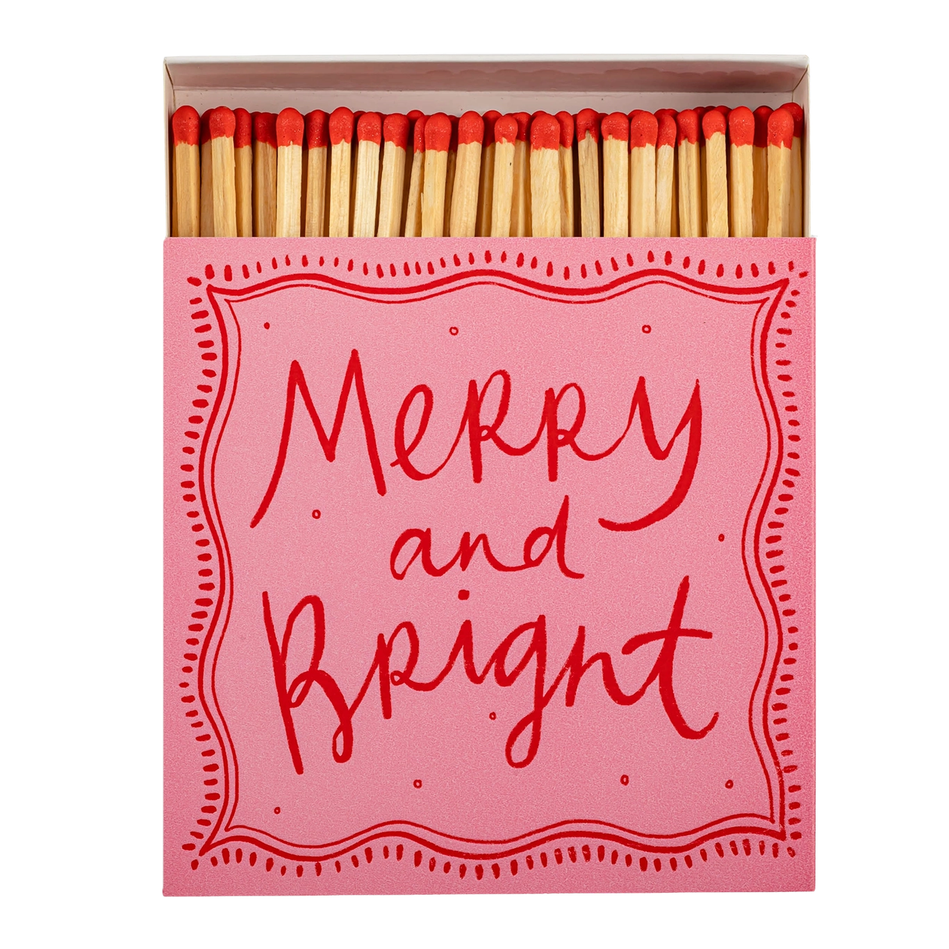 Long Matches - Square Box | Merry and Bright | by Archivist