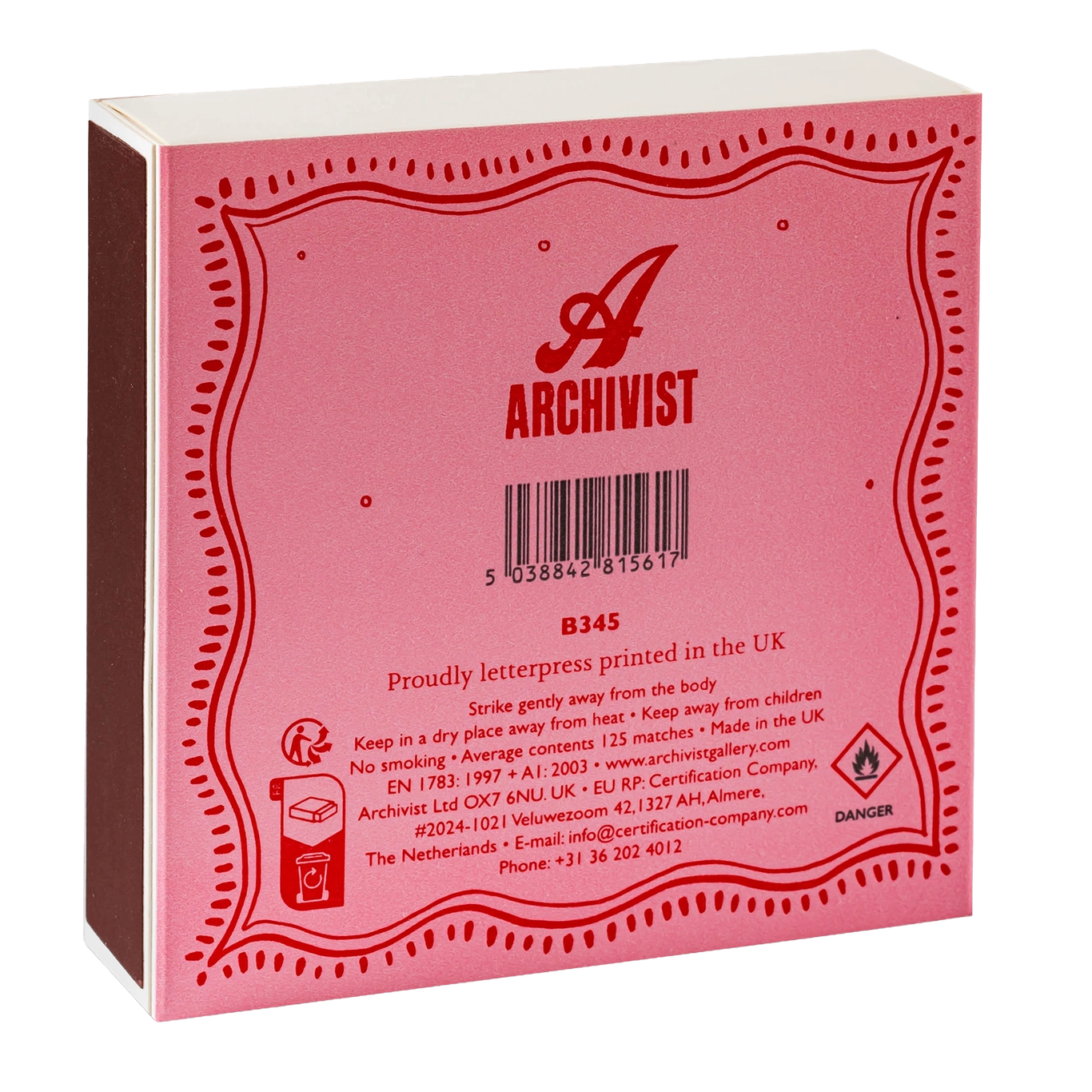 Long Matches - Square Box | Merry and Bright | by Archivist