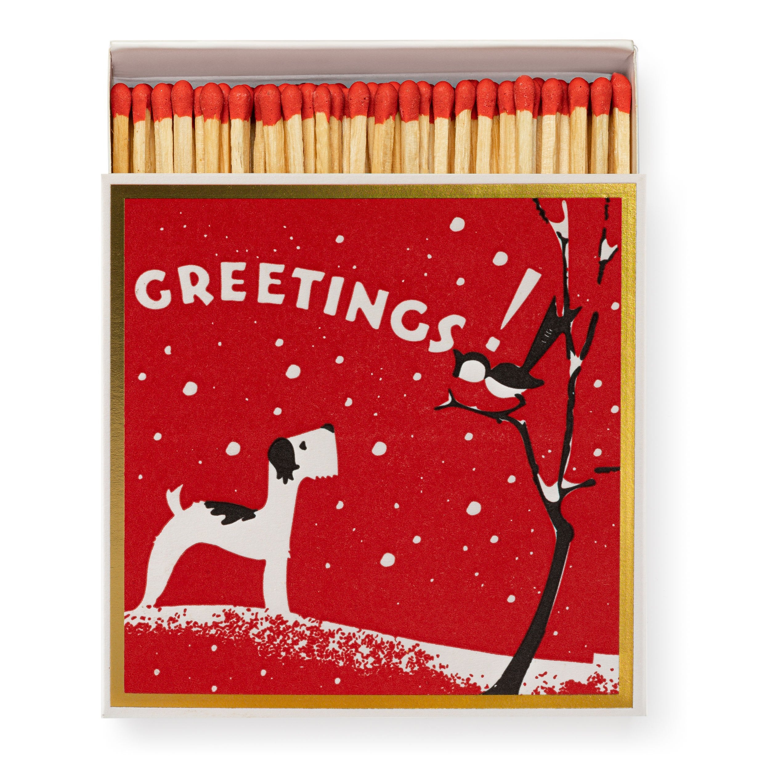 Long Matches - Square Box | Winter Greetings | by Archivist - Lifestory