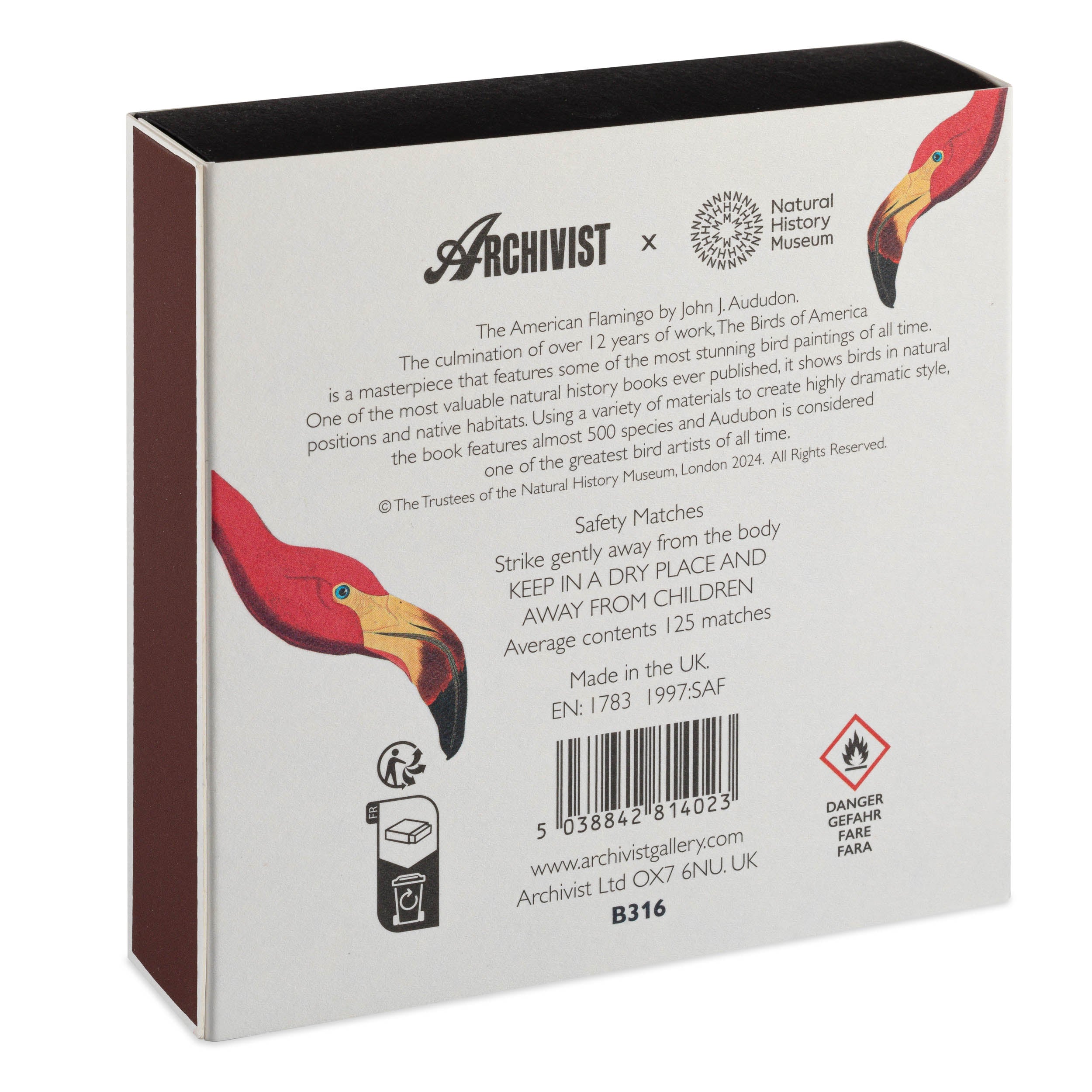 Long Matches - Square Box | The American Flamingo | by Archivist - Lifestory