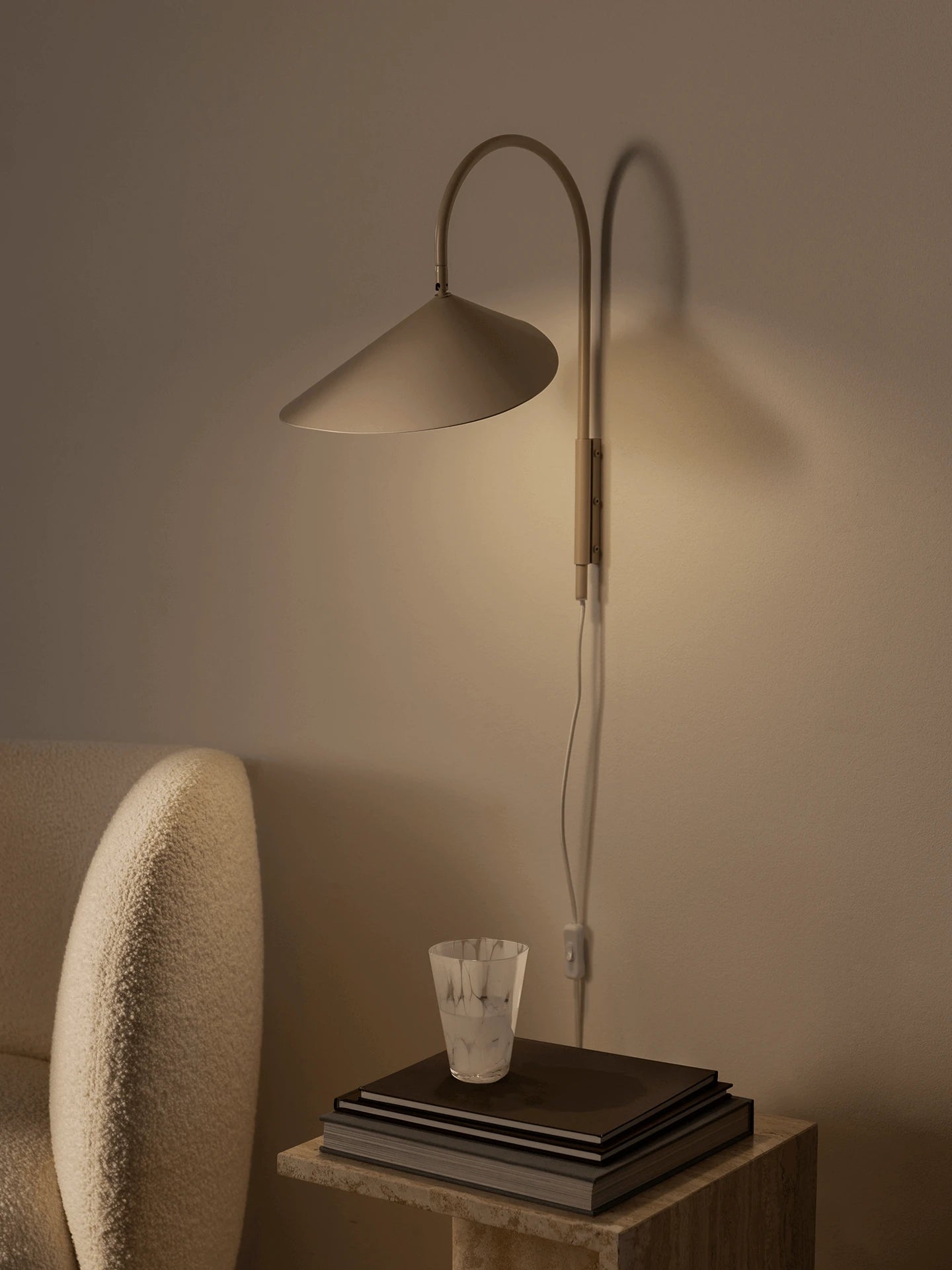 Arum Swivel Wall Lamp | Cashmere | by ferm Living - Lifestory