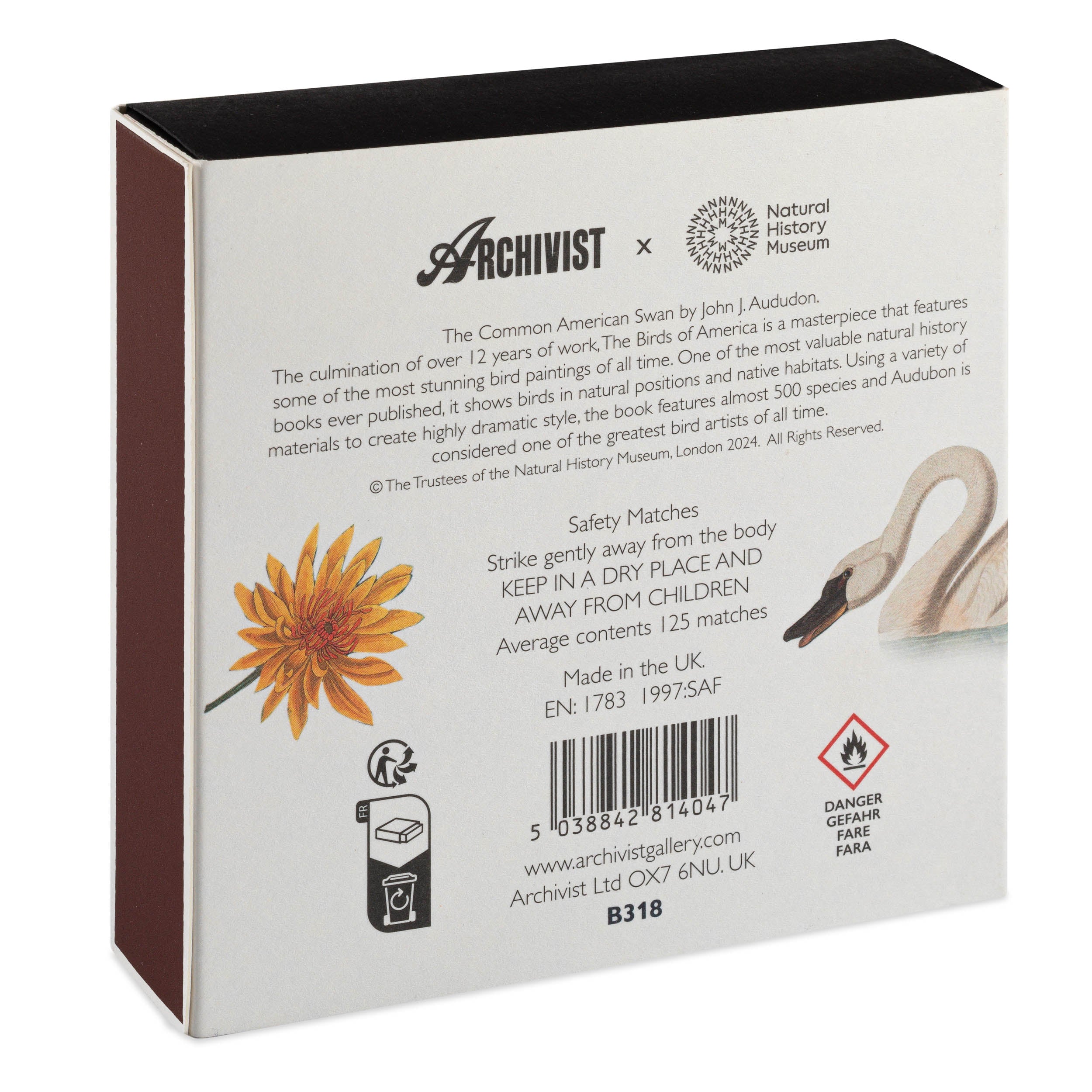Long Matches - Square Box | The Common American Swan | by Archivist - Lifestory