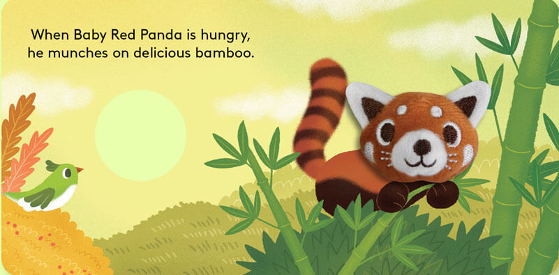 Baby Red Panda | Finger Puppet Kids Book - Lifestory