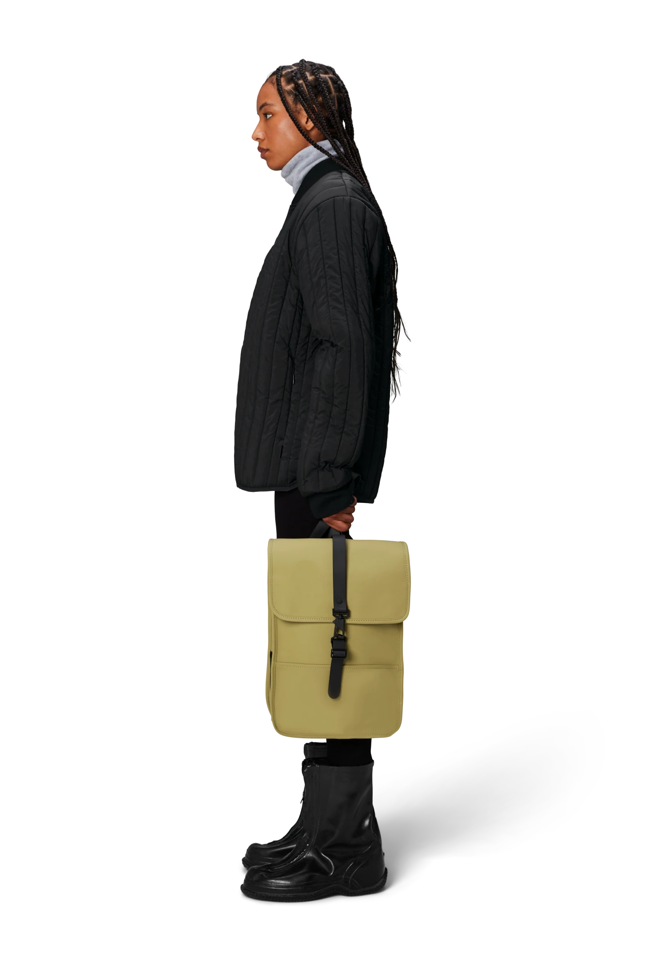 Mini Backpack | Khaki | Waterproof | by Rains - Lifestory
