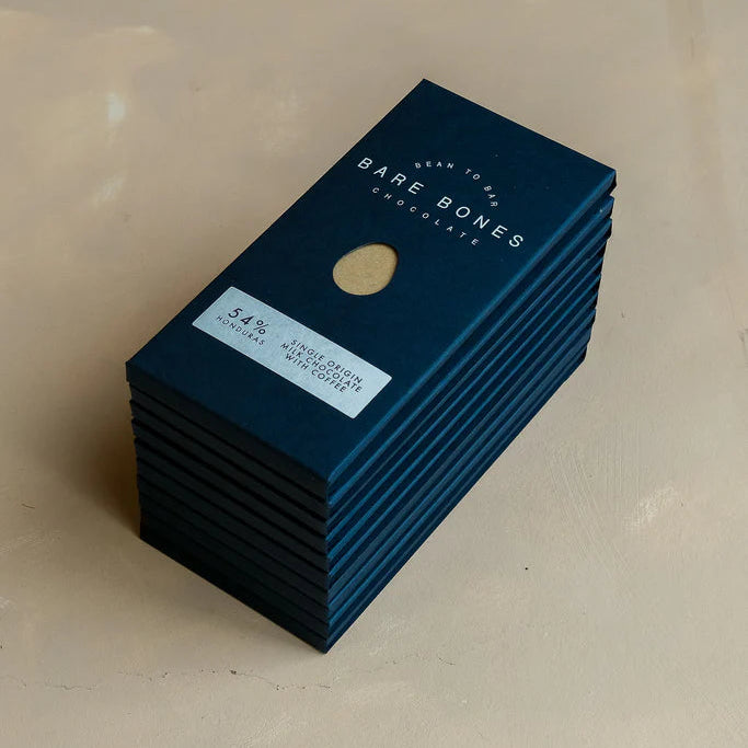 Ltd Edition *Easter* - Honduras 59% Milk Chocolate With Coffee | 70g | by Bare Bones - Lifestory