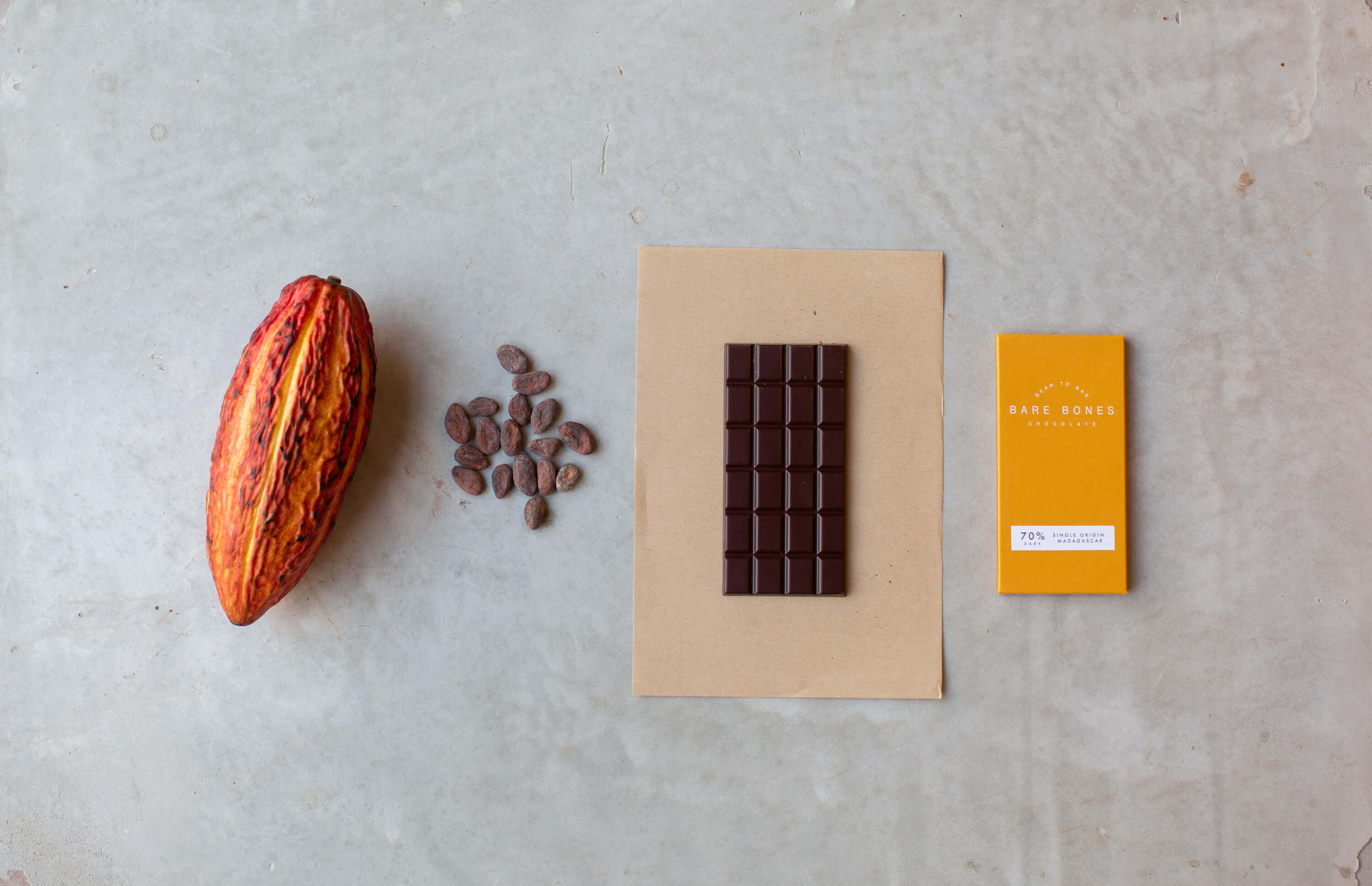 El Salvador 73% Dark Chocolate | 70g | by Bare Bones - Lifestory