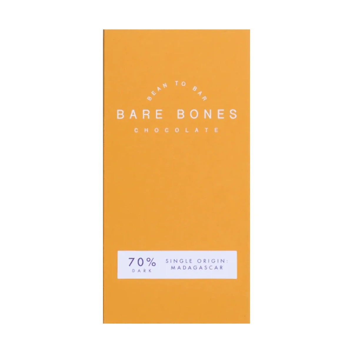Madagascar 70% Dark Chocolate | 70g | by Bare Bones - Lifestory