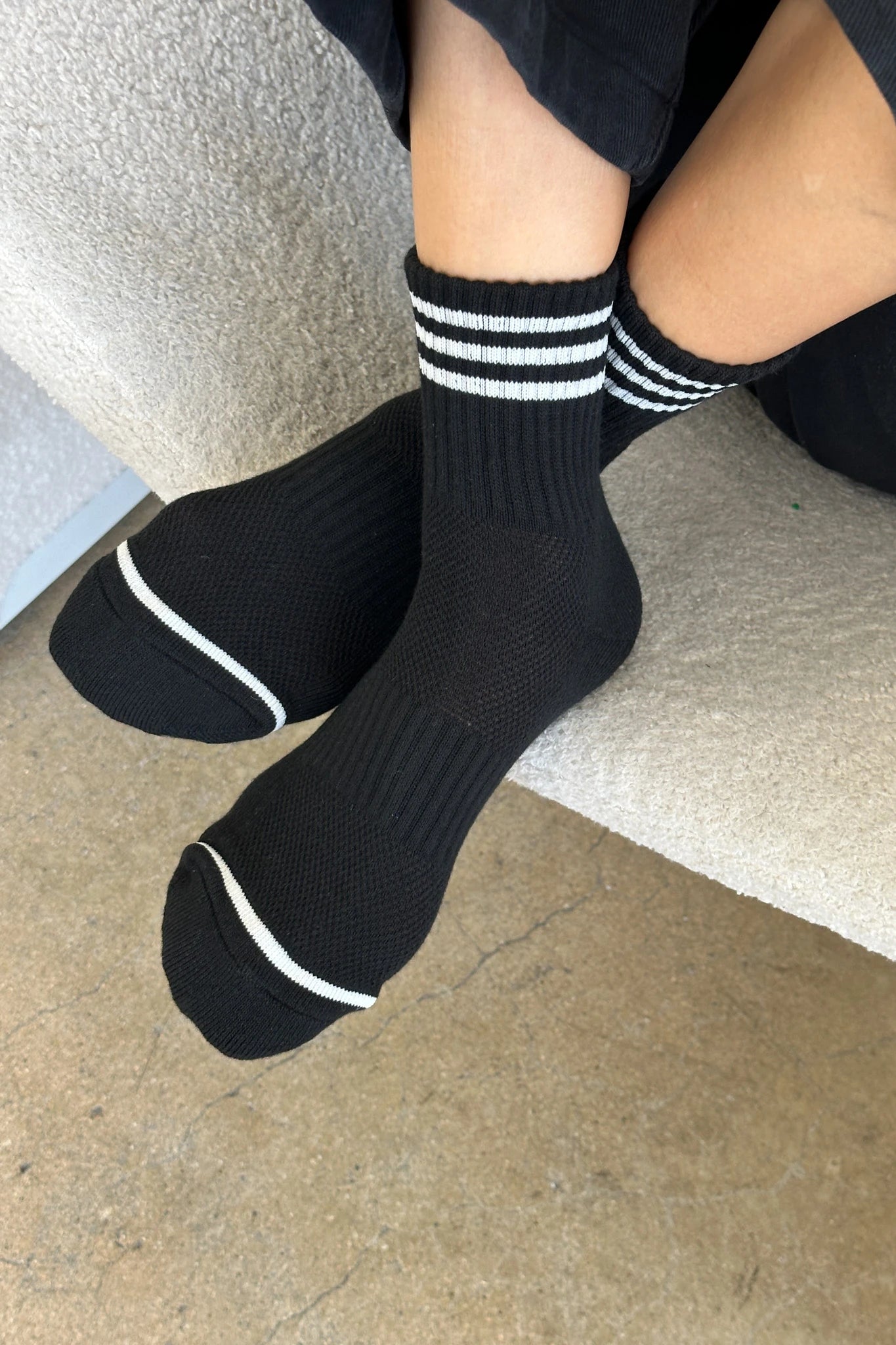 Girlfriend Socks | Black | by Le Bon Shoppe - Lifestory