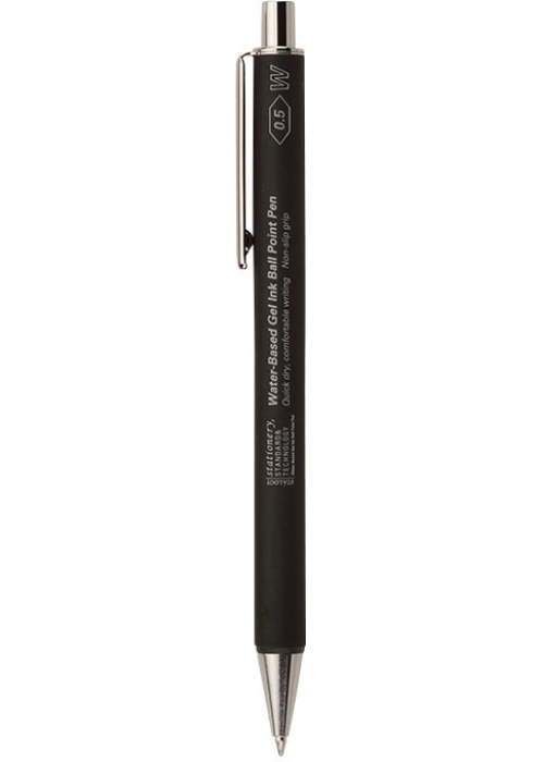 Water-Based Gel Ink Ball Point Pen | 0.5mm | Black Ink | by Stálogy - Lifestory