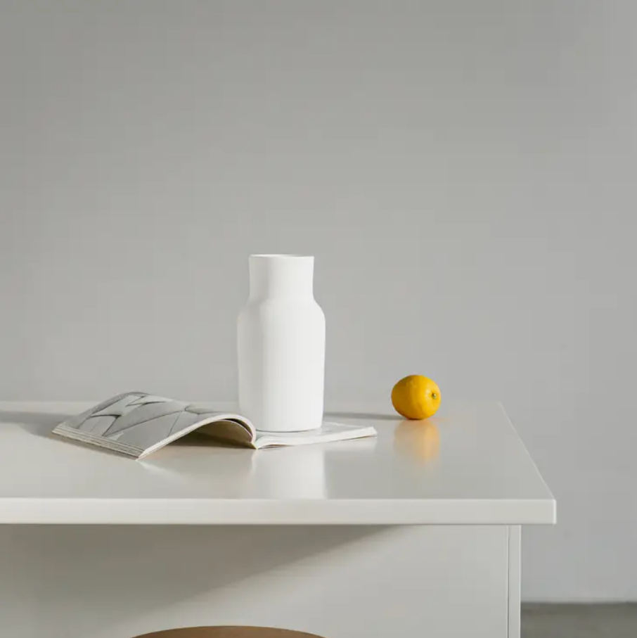 Blanc Collection 01 Vase | White | Handmade Earthenware |  by O Cactuu - Lifestory - O Cactuu