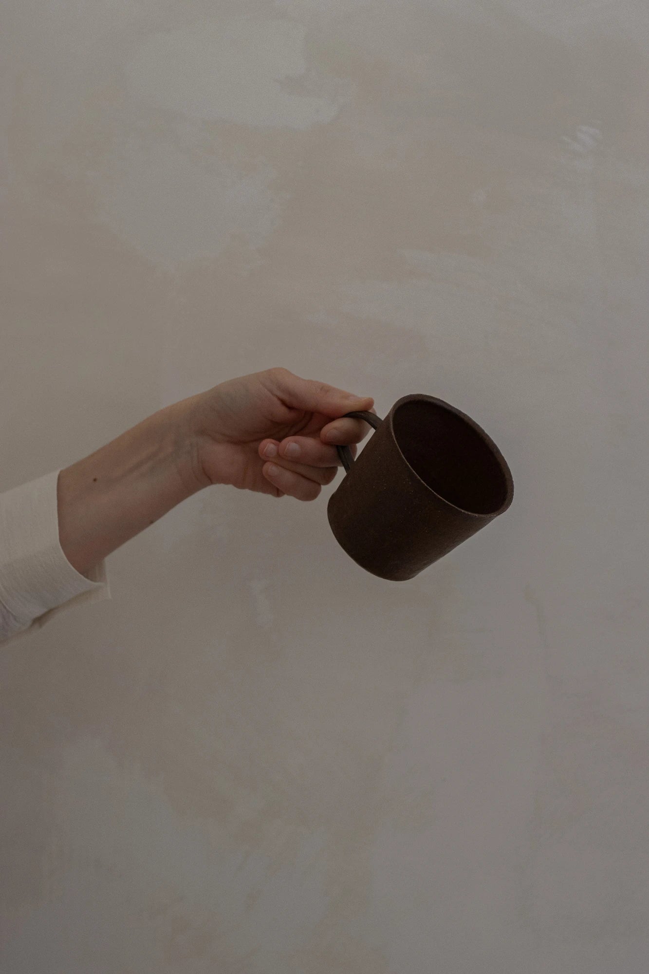 Handled Cup in Bark Glaze by Blanc Ceramics - Lifestory