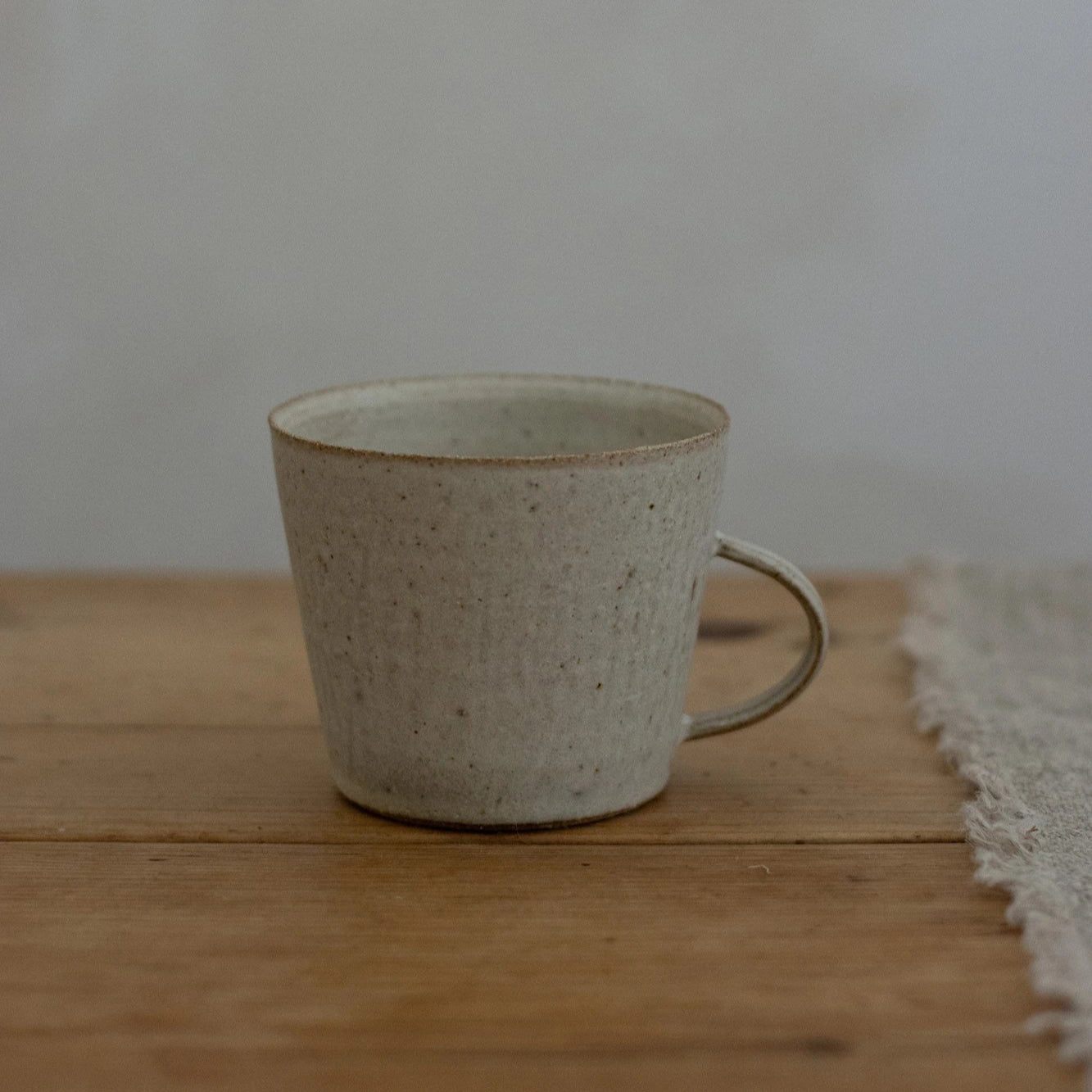 Handled Cup in Stone Glaze by Blanc Ceramics - Lifestory