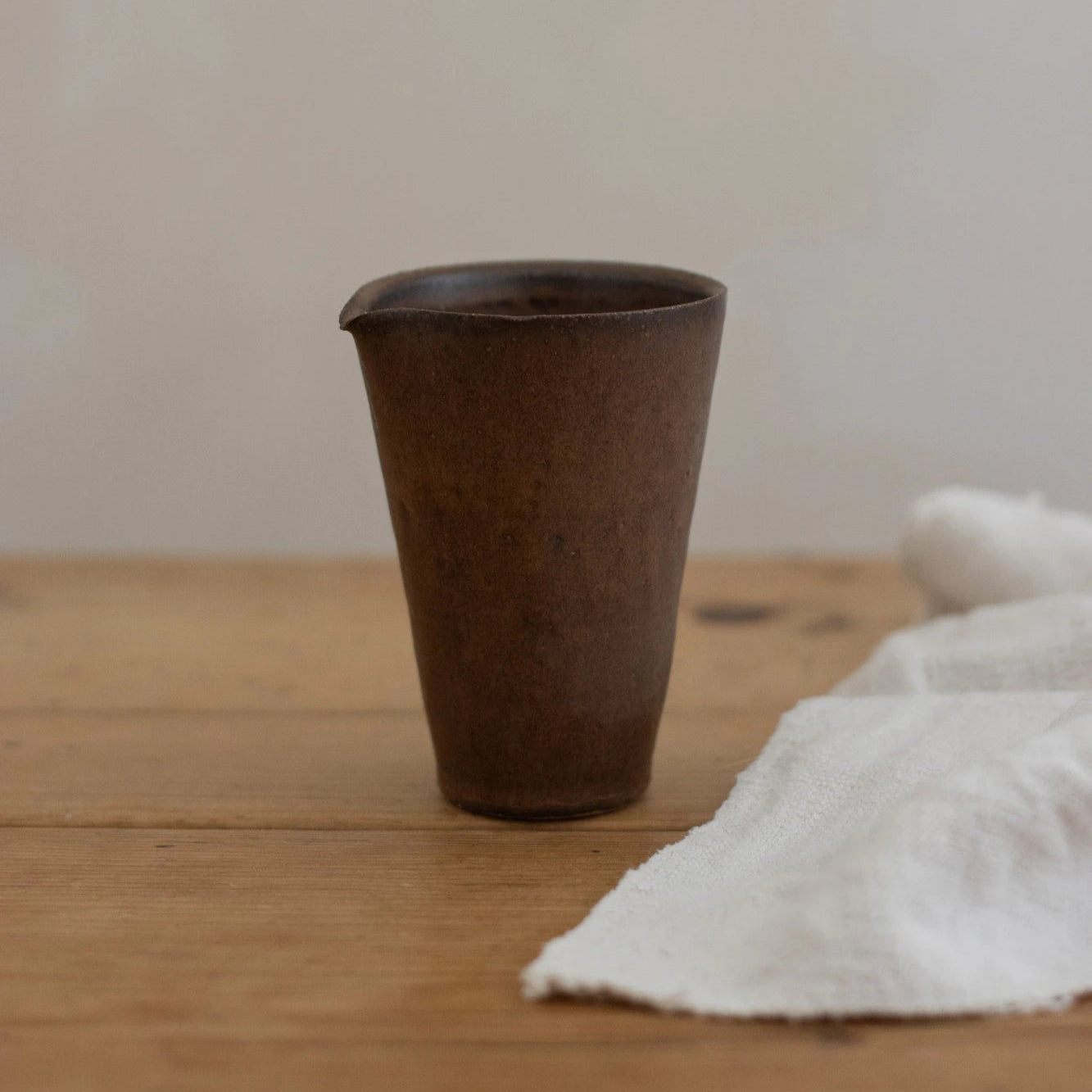 Pourer in Bark Glaze by Blanc Ceramics - Lifestory