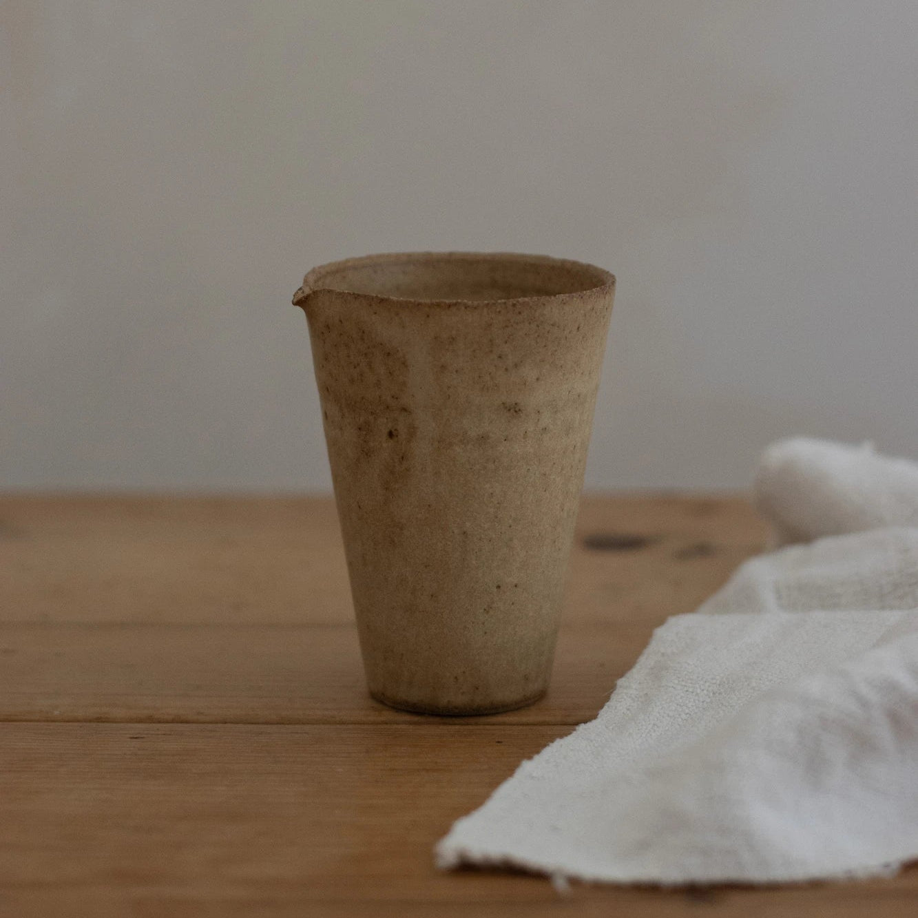 Pourer in Hay Glaze by Blanc Ceramics - Lifestory