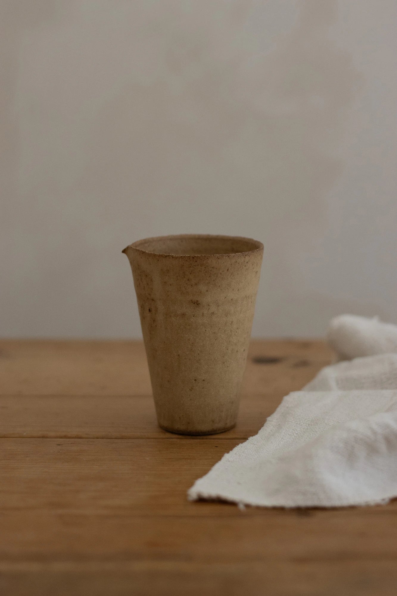 Pourer in Hay Glaze by Blanc Ceramics - Lifestory
