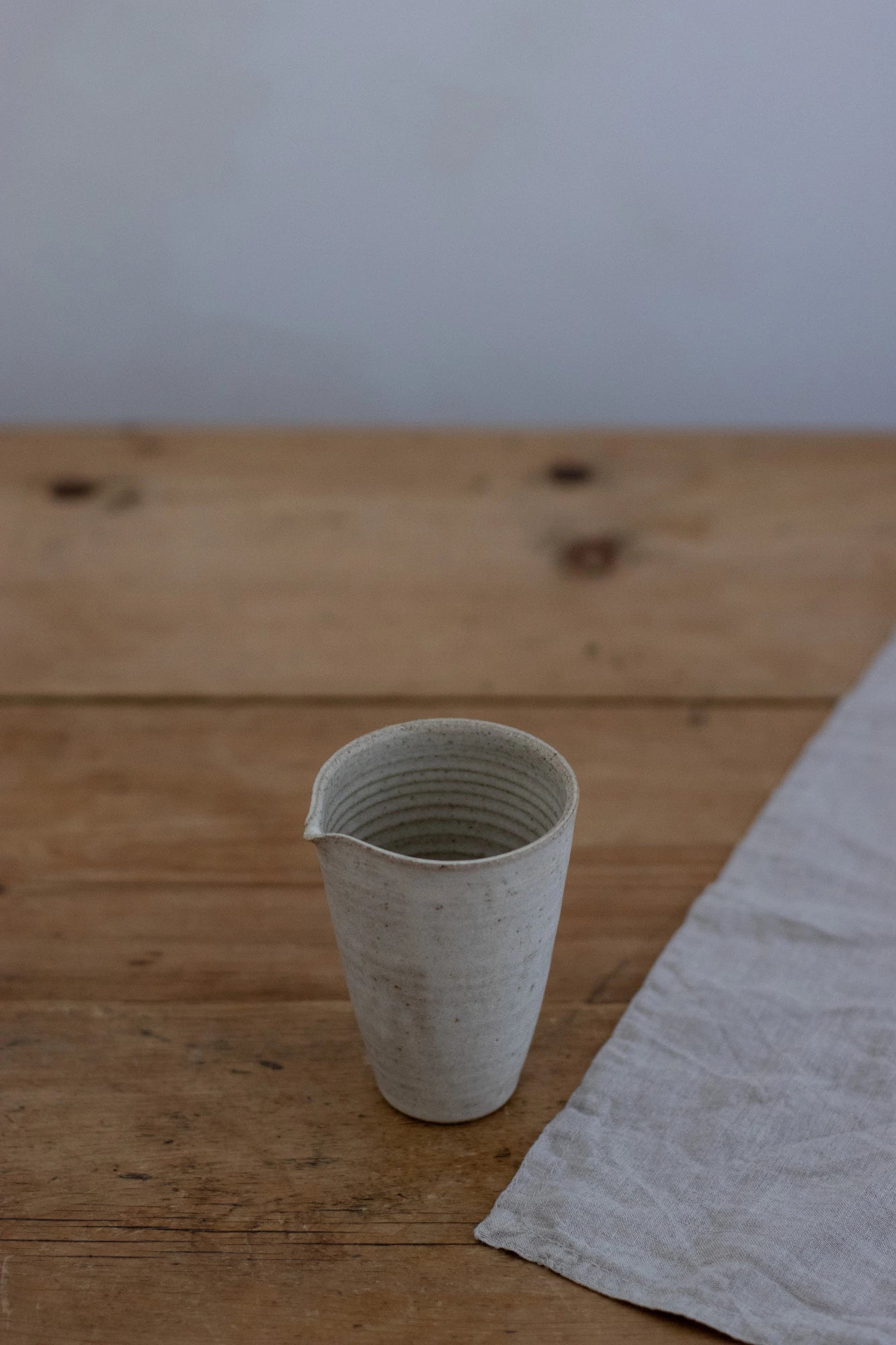 Pourer in Stone Glaze by Blanc Ceramics - Lifestory