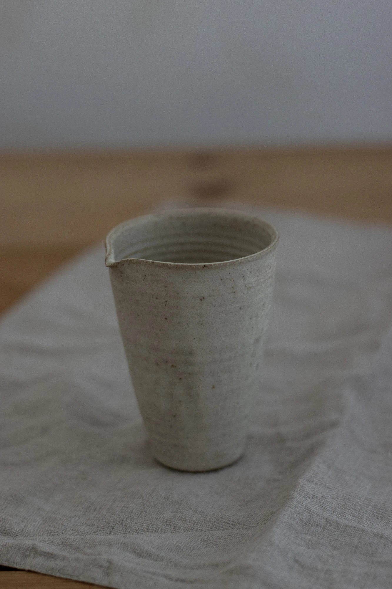 Pourer in Stone Glaze by Blanc Ceramics - Lifestory