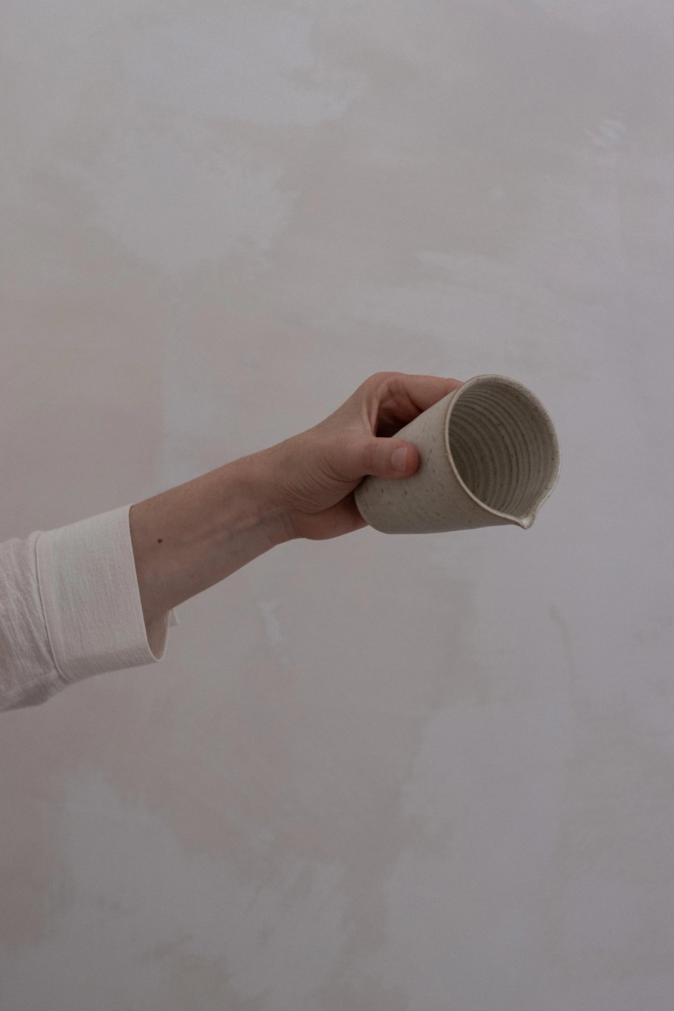 Pourer in Stone Glaze by Blanc Ceramics - Lifestory