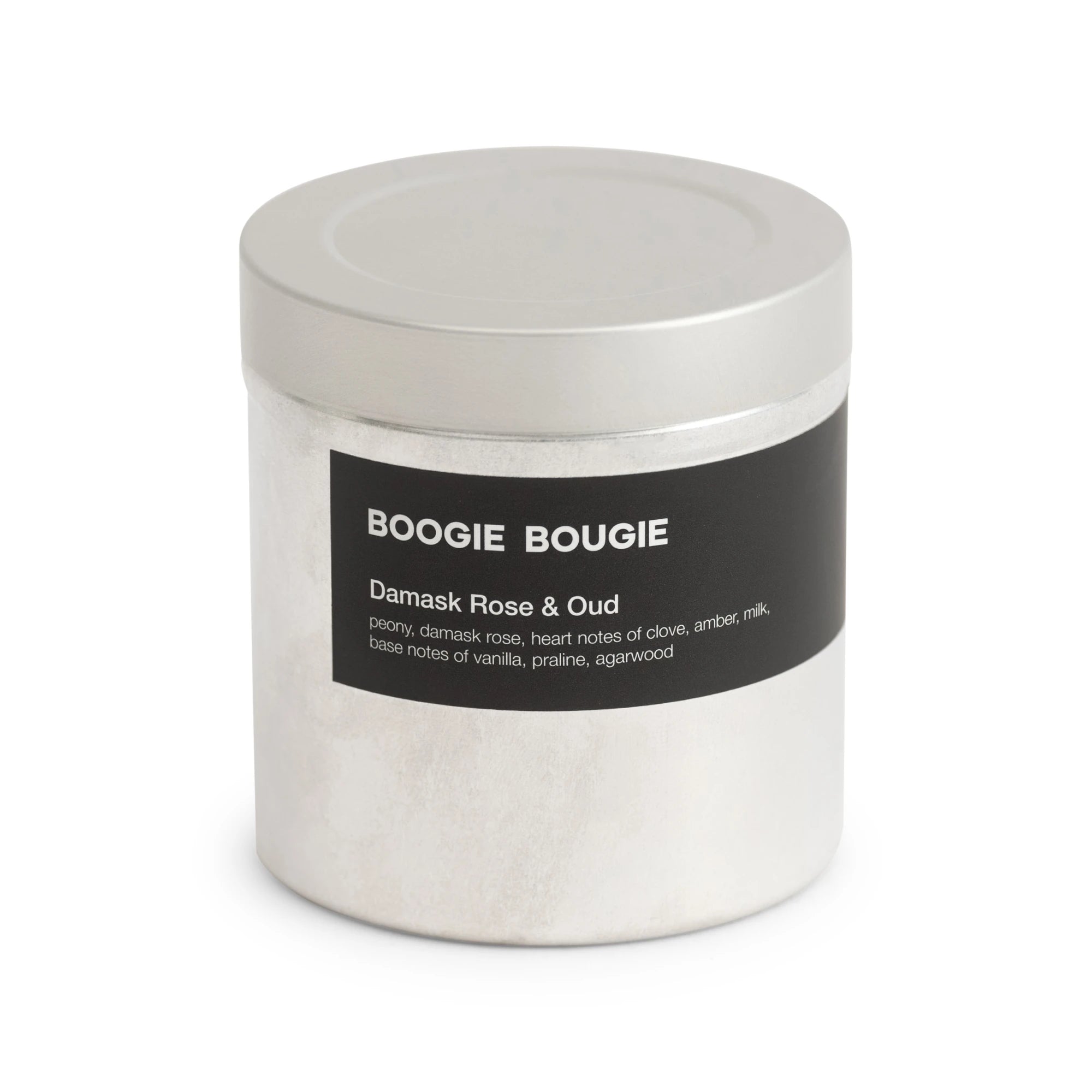 Boogie Bougie Damask Rose & Oud 250g Scented Soy Wax Candle - Lifestory