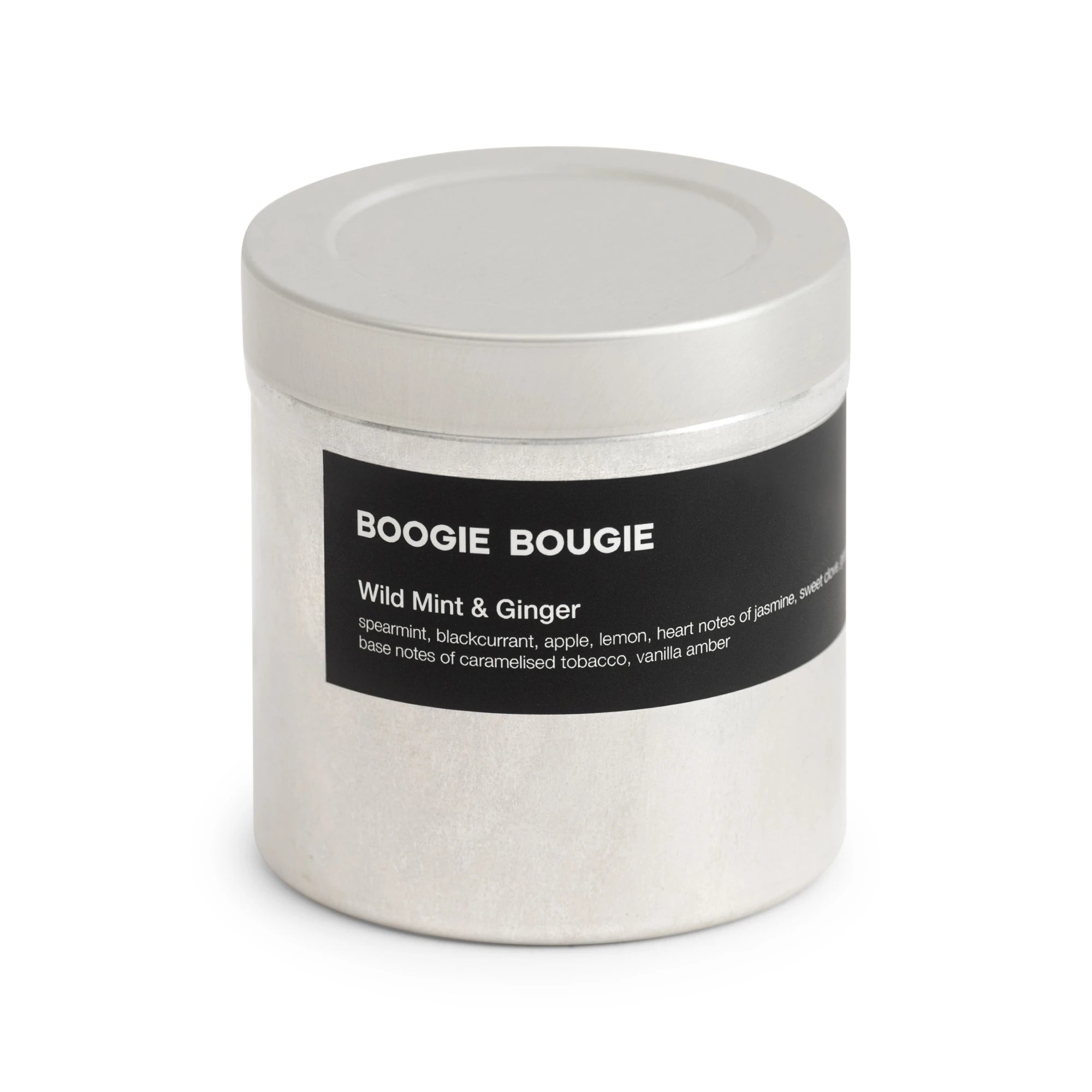 Boogie Bougie Wild Mint & Ginger 250g Scented Soy Wax Candle - Lifestory