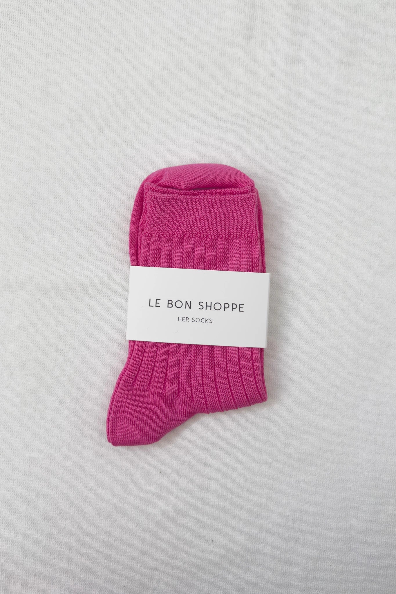 Her Socks | Bright Pink | by Le Bon Shoppe - Lifestory