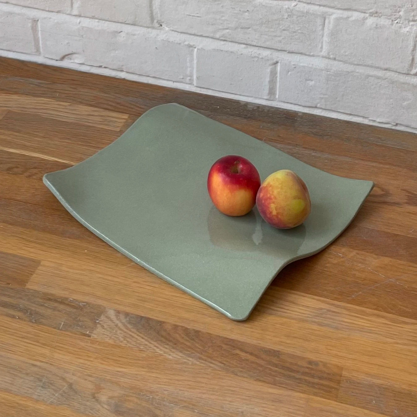 Rumpled Platter - 2 Sizes | Stoneware | by Brutes Ceramics - Lifestory