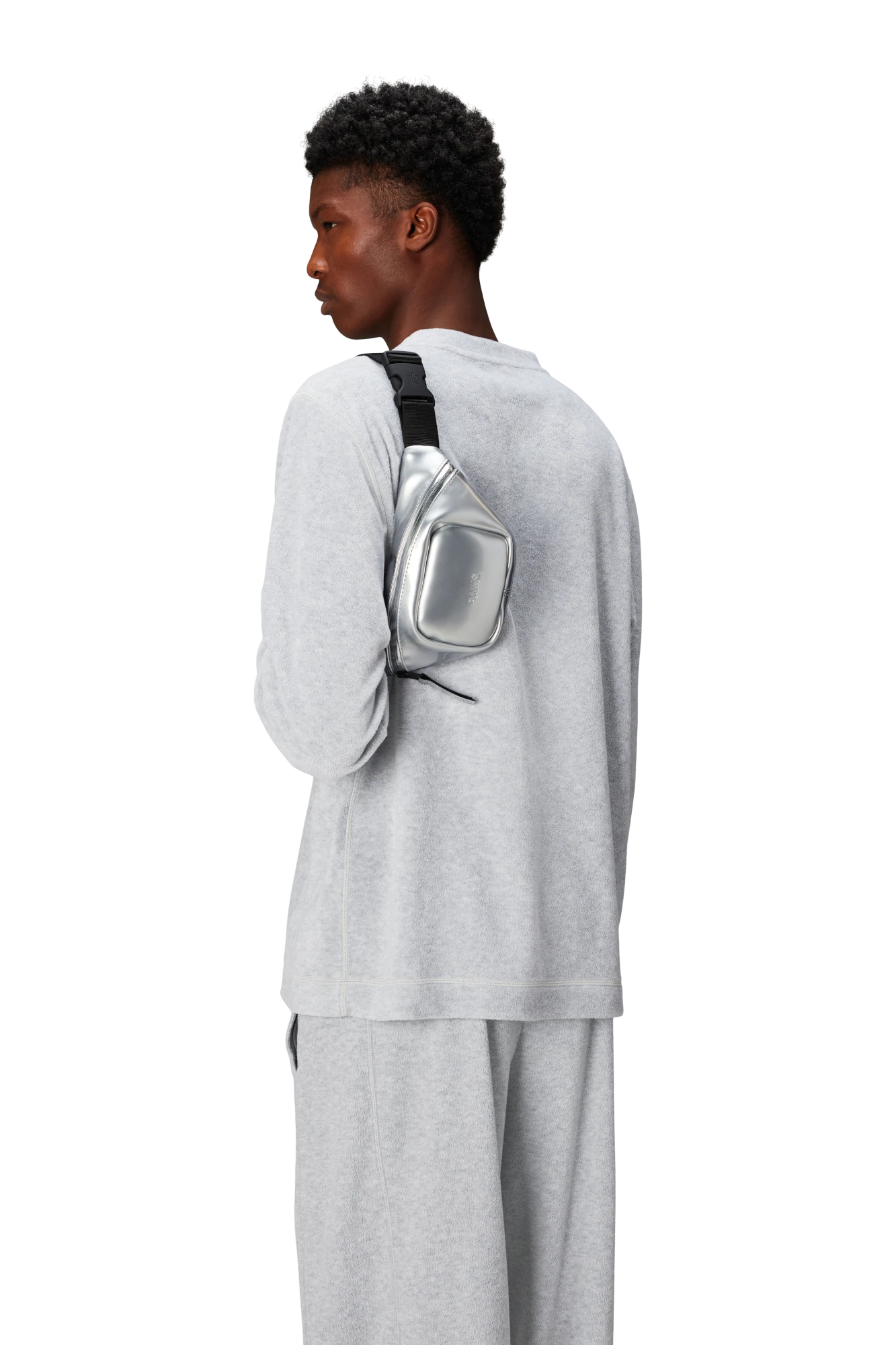 Rains Bum Bag Micro in mirror | Waterproof | Lifestory
