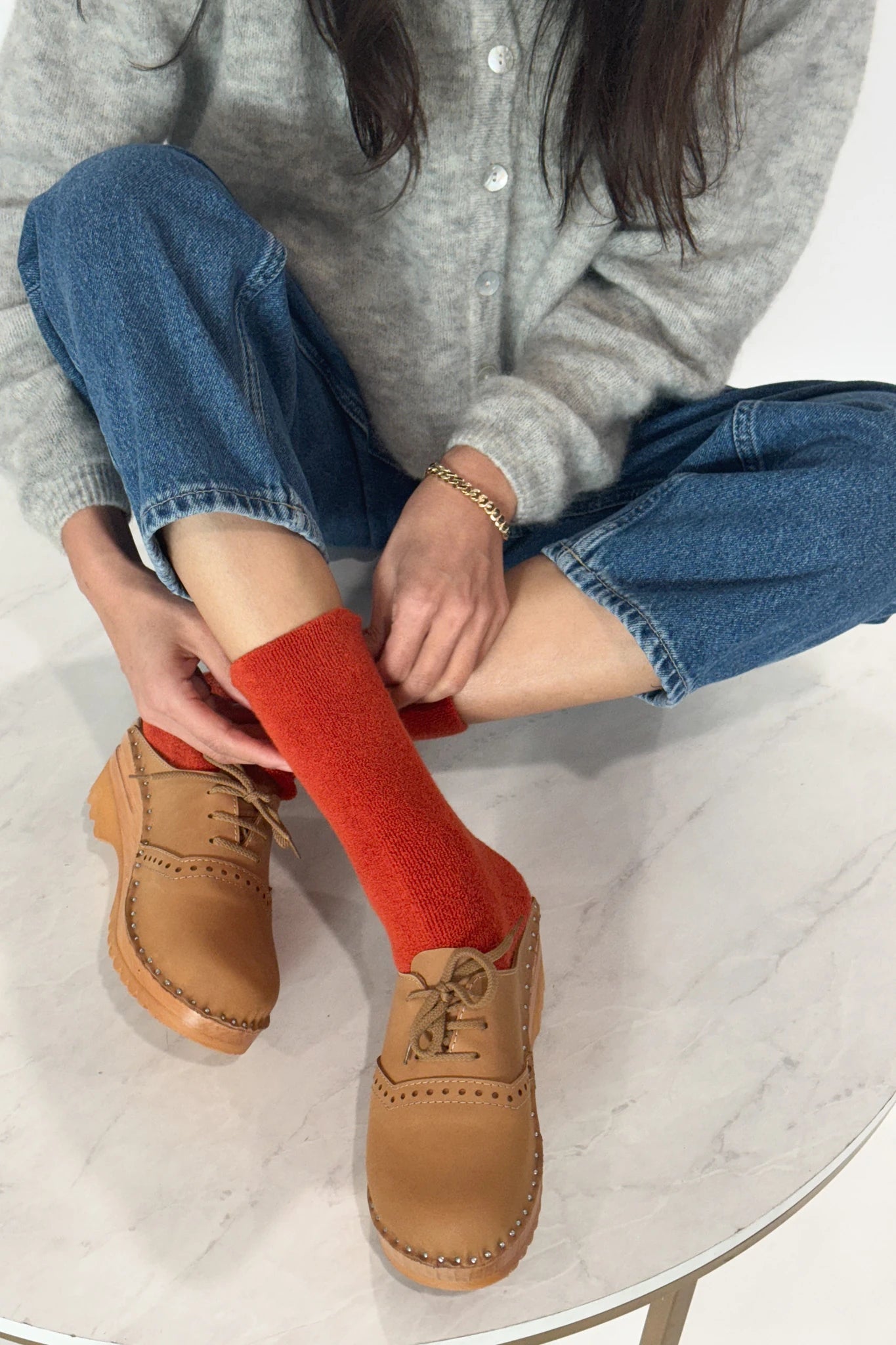 Cloud Socks | Burnt Orange | by Le Bon Shoppe - Lifestory