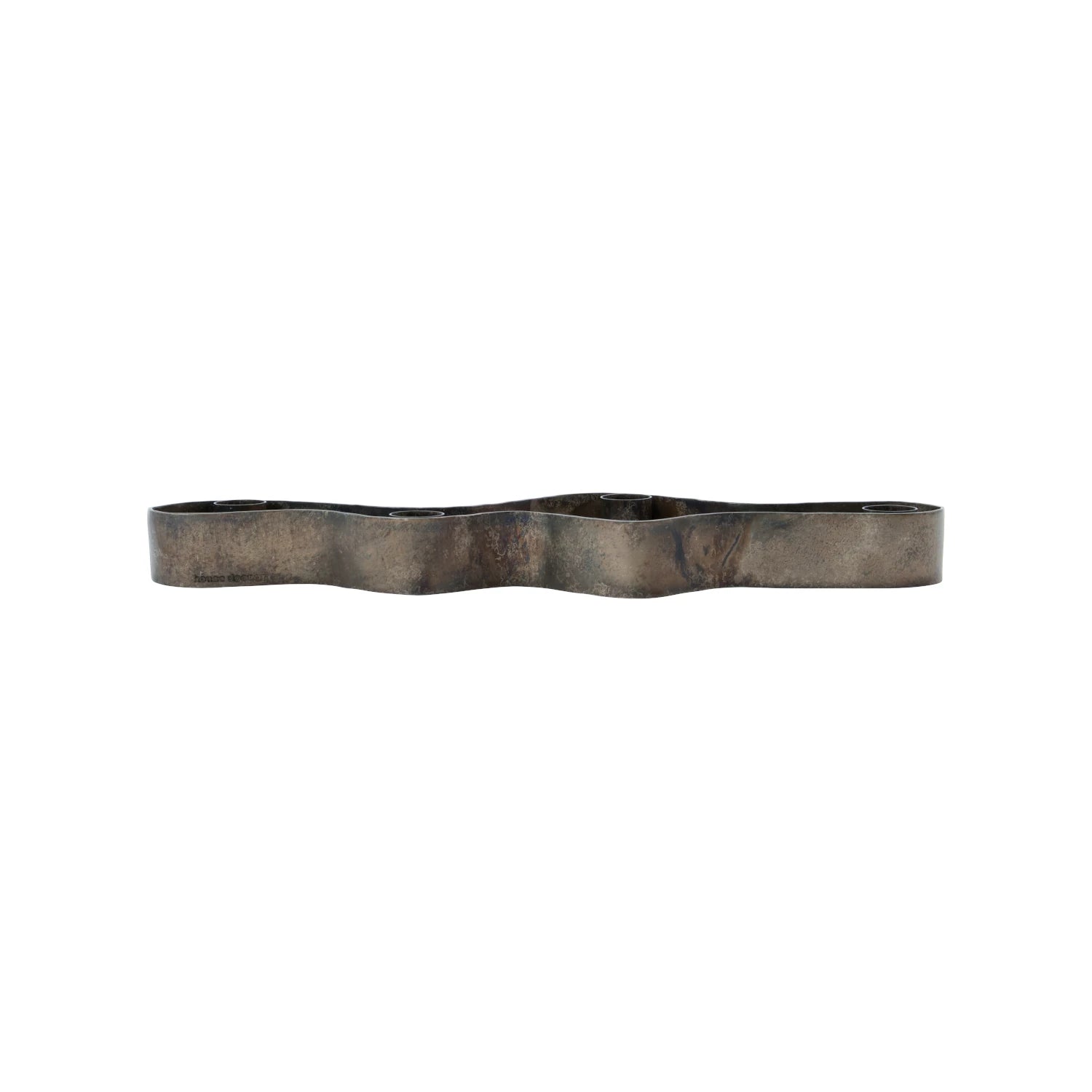 House Doctor Flood Candle Holder in Antique Brown - Lifestory