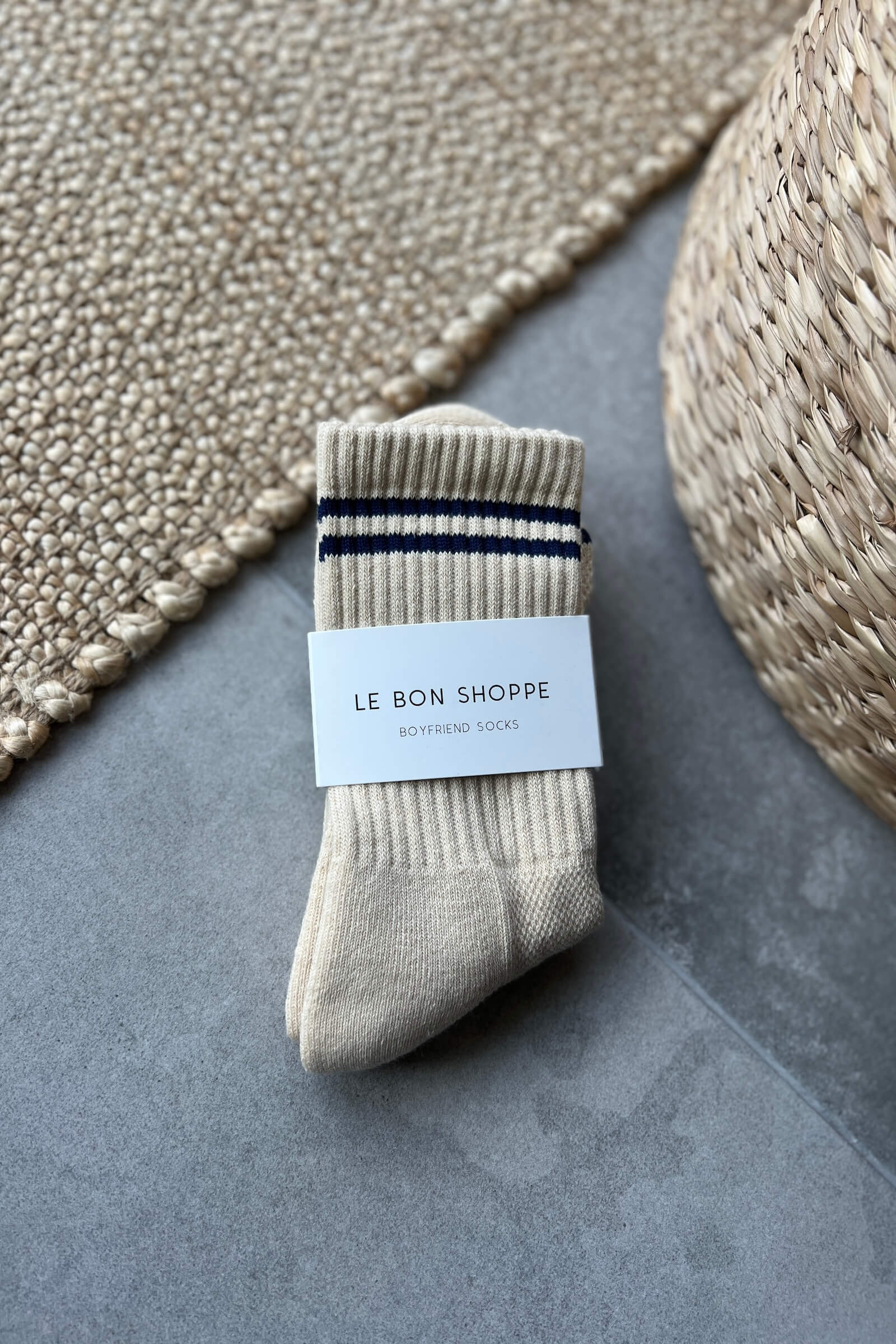 Boyfriend Socks | Cashew | by Le Bon Shoppe - Lifestory - Le Bon Shoppe