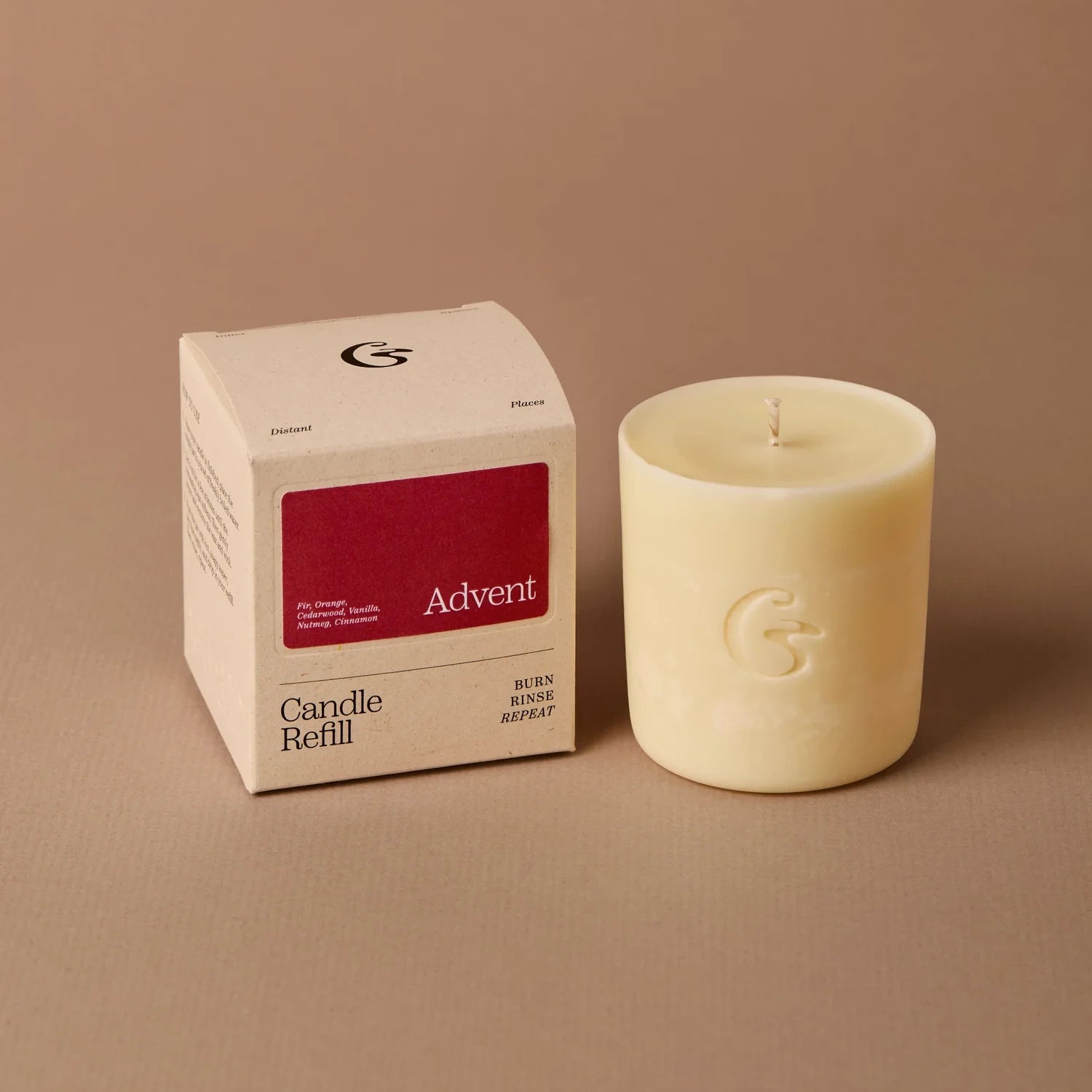 Cedar Home Fragrance 'Advent' 190g Scented Candle Refill