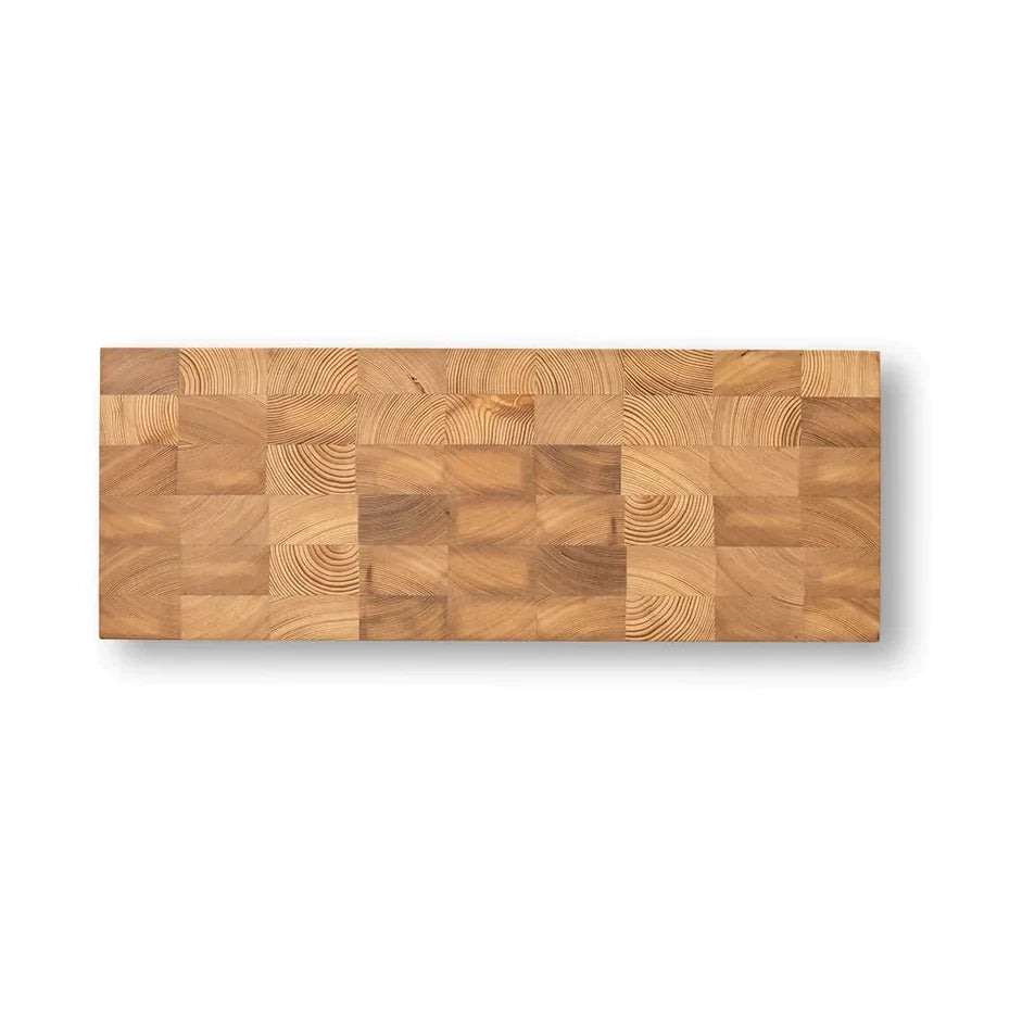 Small Rectangle Chess Cutting Board | Larch Wood | by ferm Living - Lifestory
