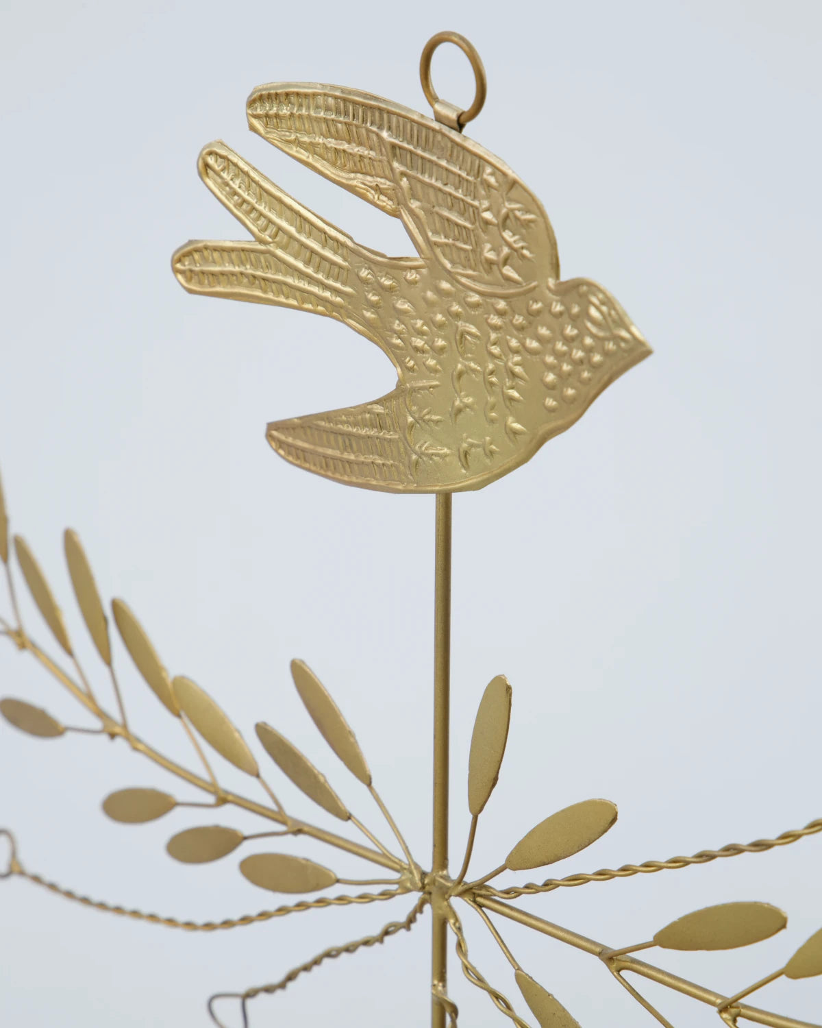 House Doctor Brass Decorative Bird Mobile - Lifestory