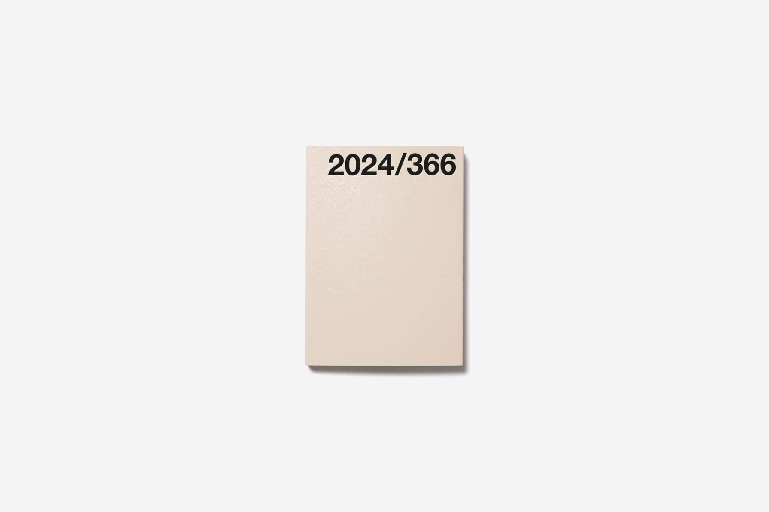 Classic Planner 2024 | Powder / Black Foil | by Marjolein Delhaas - Lifestory