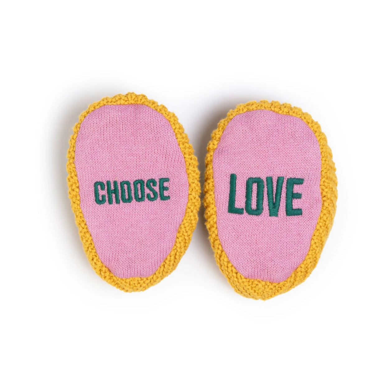 Sophie Home Cotton Knit Baby Slipper Socks | Choose Love - Lifestory