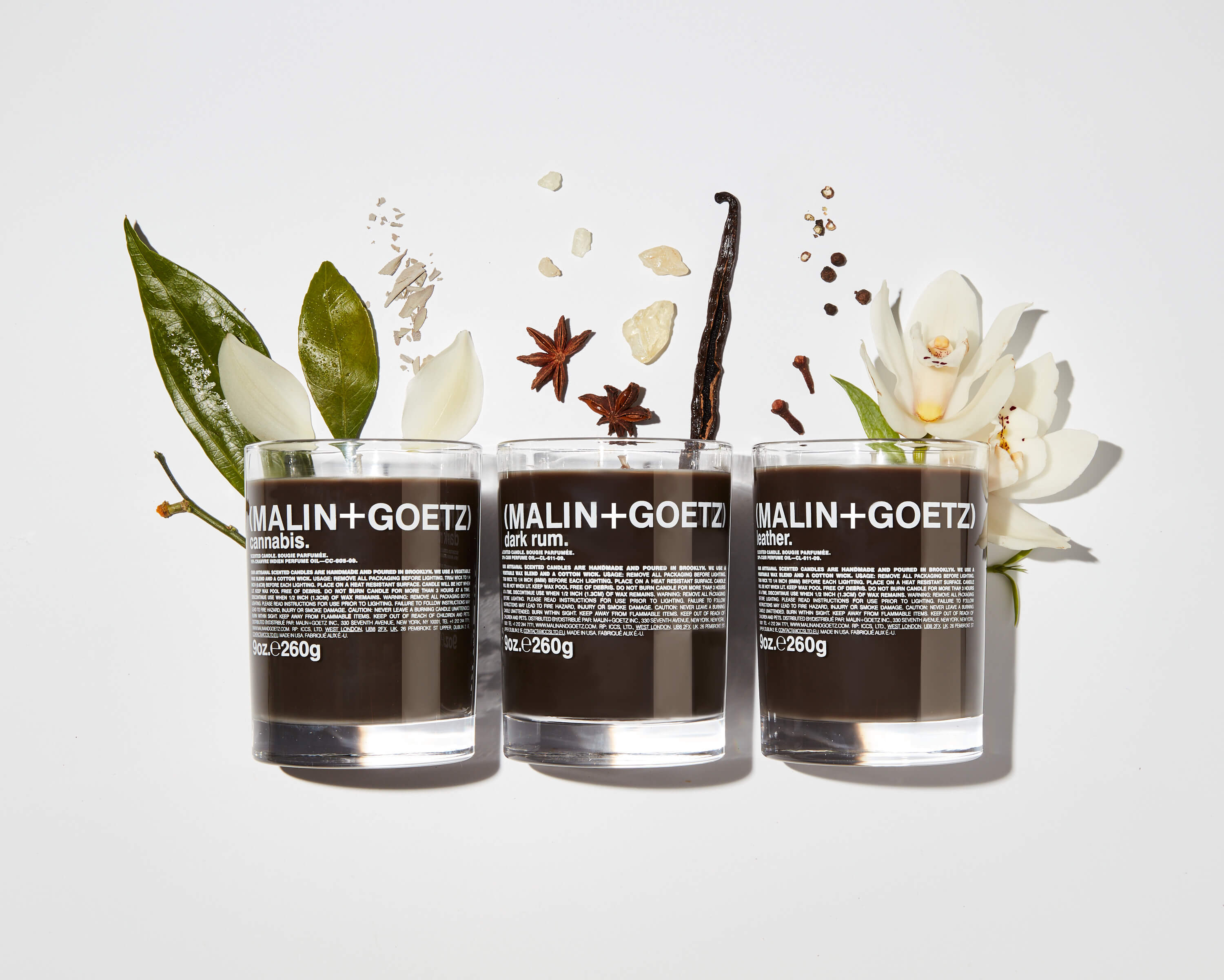 Dark Rum Candle | 60 Hour Burn Time | by Malin+Goetz - Lifestory