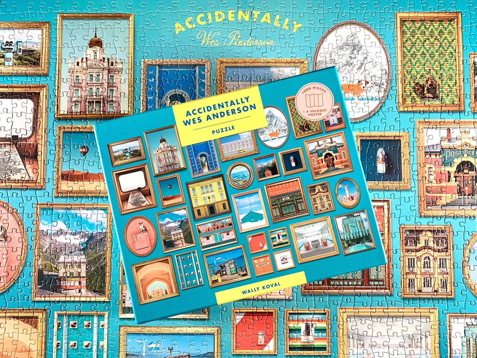 Accidentally Wes Anderson | The Puzzle | 1000pcs | Pre-order - Lifestory