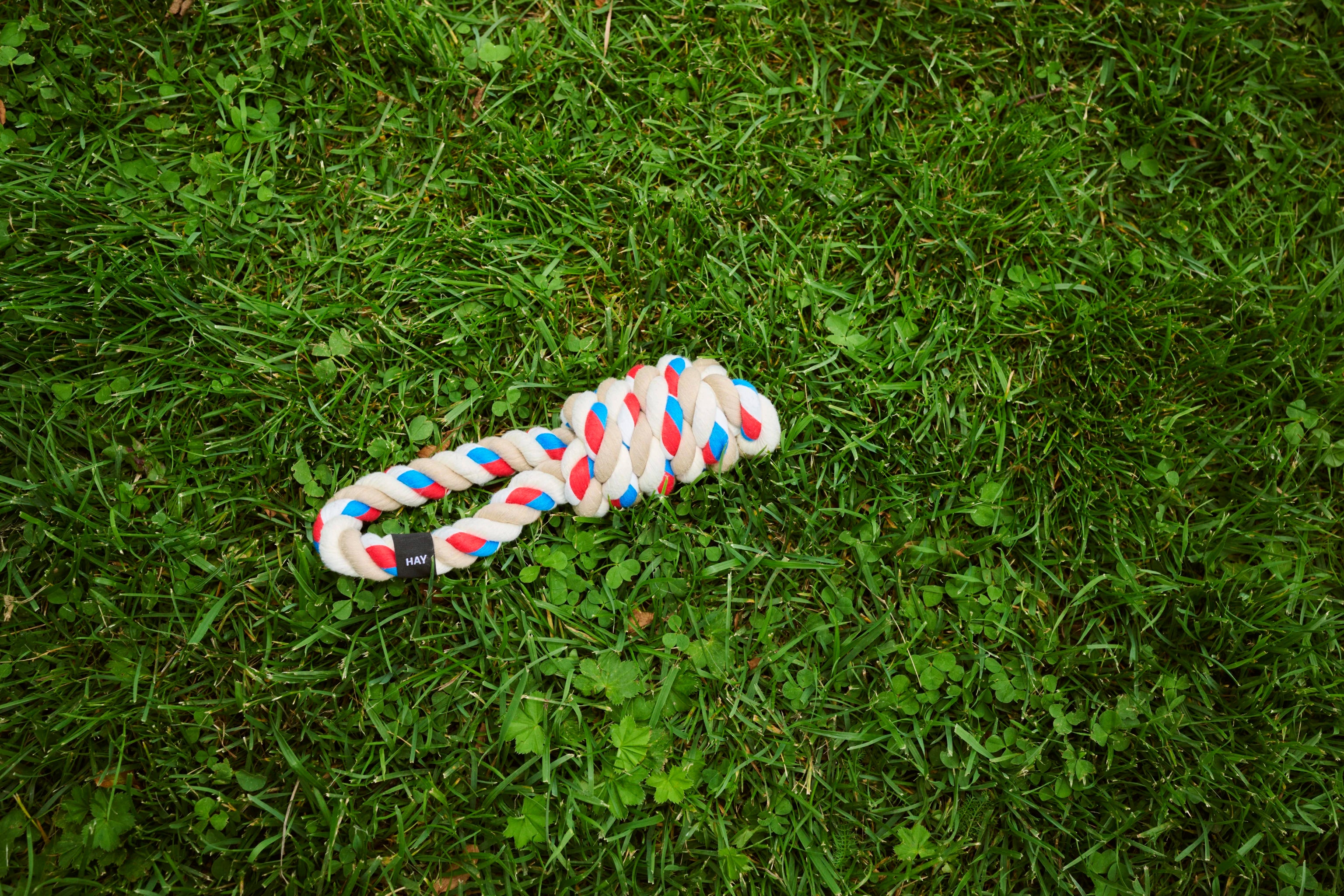 Dogs Rope Toy | Red, Turquoise, Off White | by HAY - Lifestory