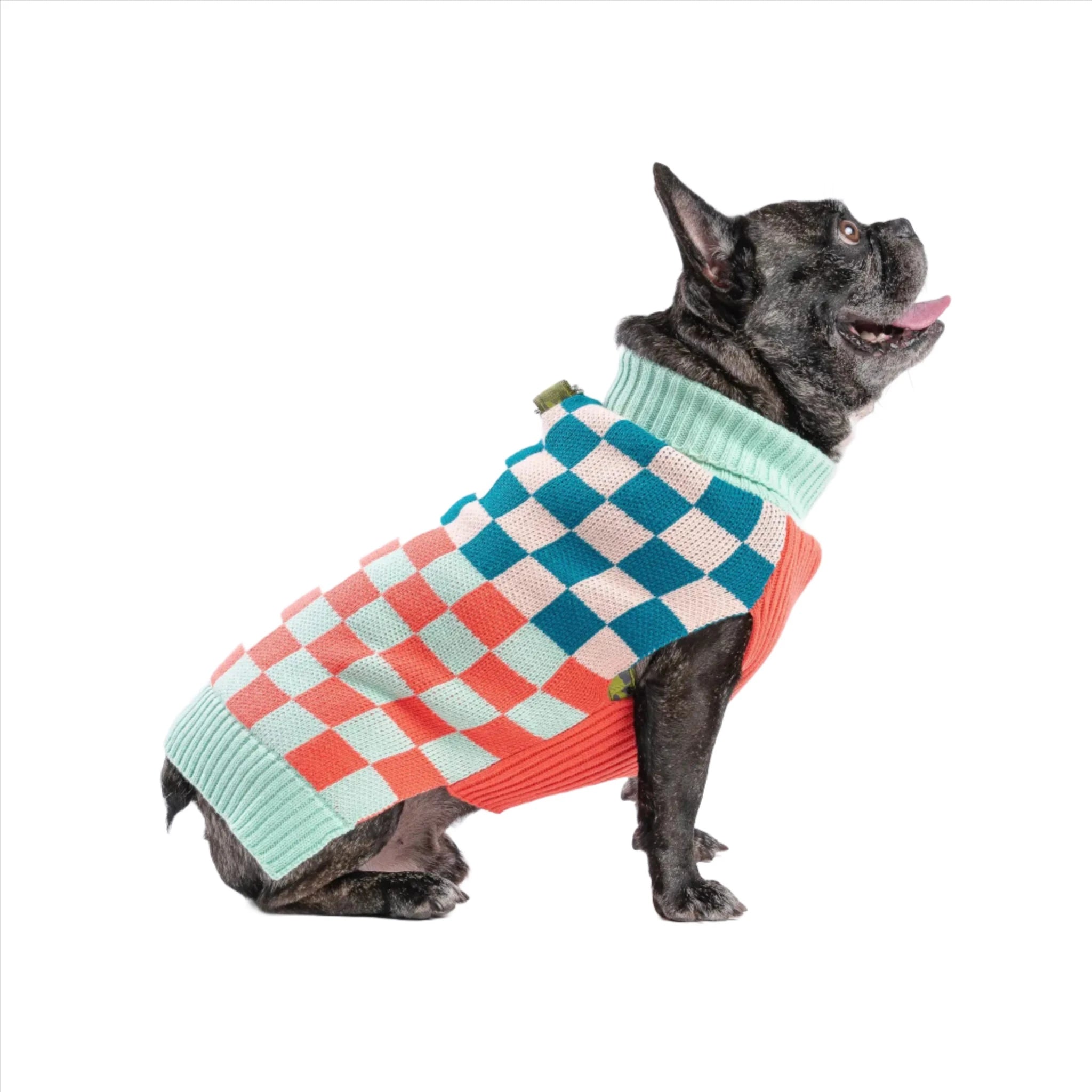 Checker-board Dog Sweater | Various | by VERLOOP - Lifestory
