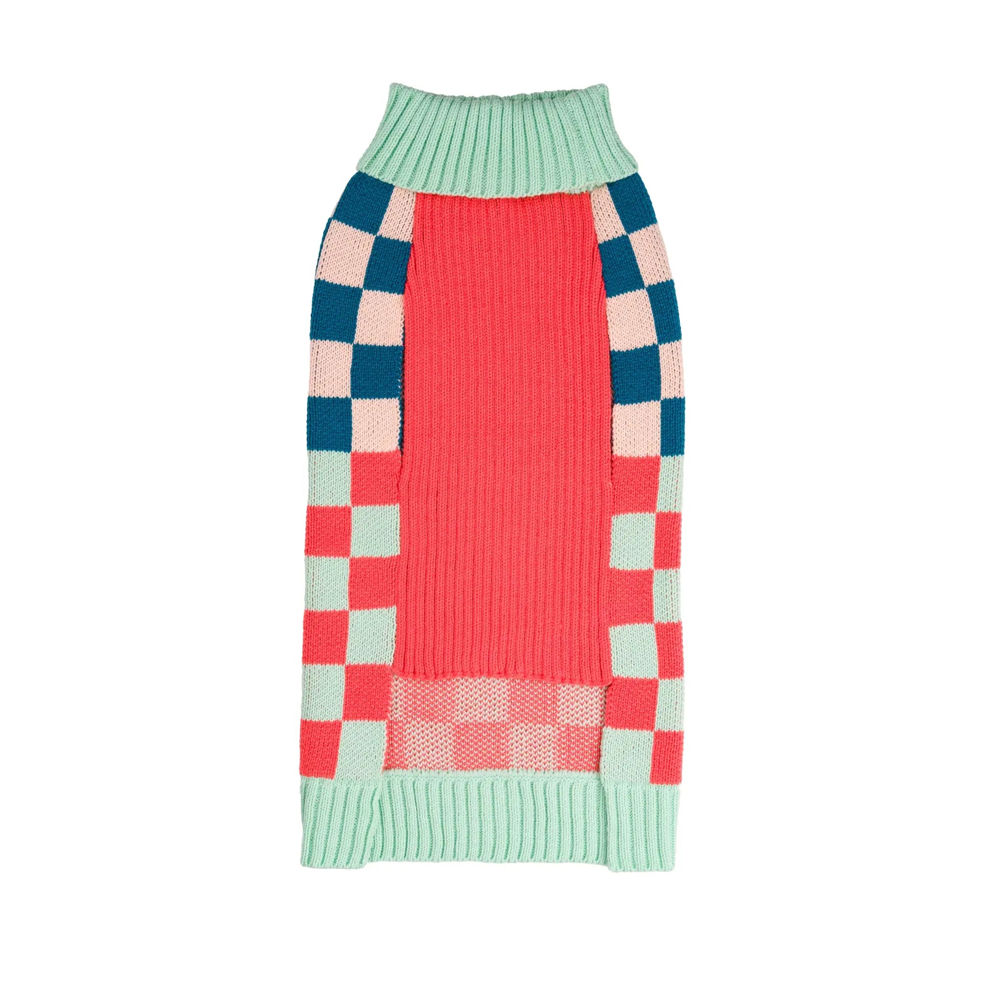 Checker-board Dog Sweater | Various | by VERLOOP - Lifestory