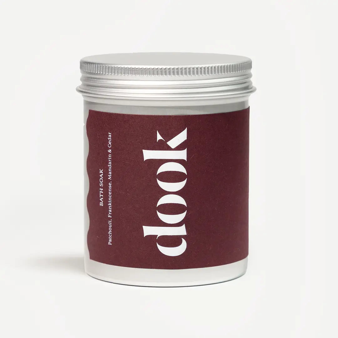 Dook 200g Tin Bath Soak - Patchouli, Frankincense, Mandarin & Cedar - Lifestory