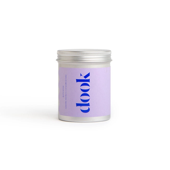 Dook 200g Tin Bath Soak - Lavender, Mandarin, Coriander & Cedar - Lifestory