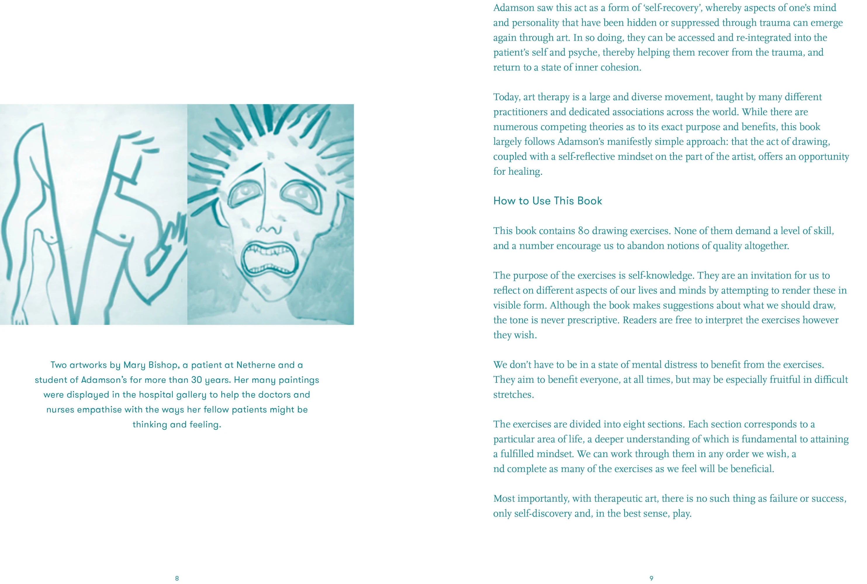 Drawing As Therapy Book - Creative self-care - Lifestory